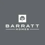 Logo for Barratt Homes with a tree icon and the company name.