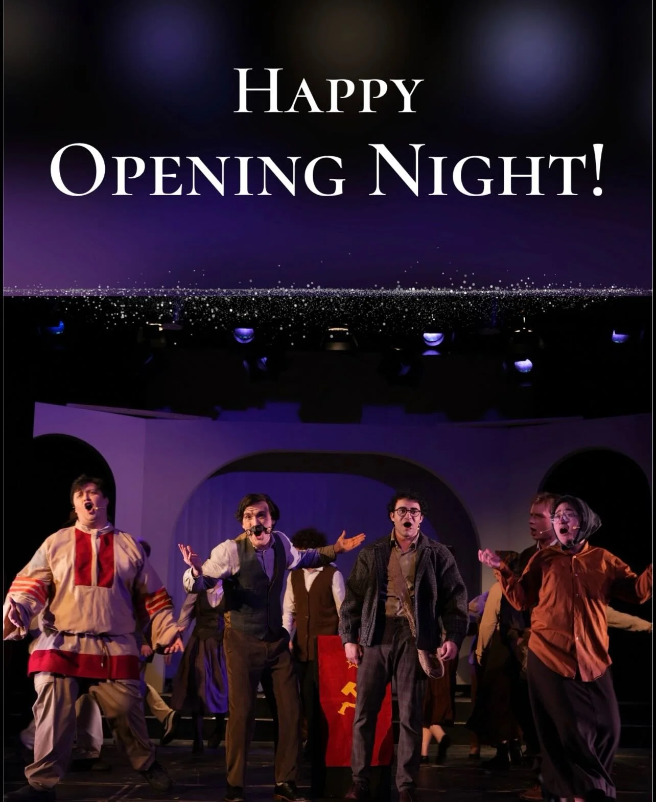 HAPPY OPENING NIGHT!! 💜👑

We can&rsquo;t believe we&rsquo;re finally here- thank you so much to all of the cast and crew who made this show possible! We hope you all enjoy our show 🤗

#anastasia #uoguelph #musical #musicaltheatre #curtaincallprodu