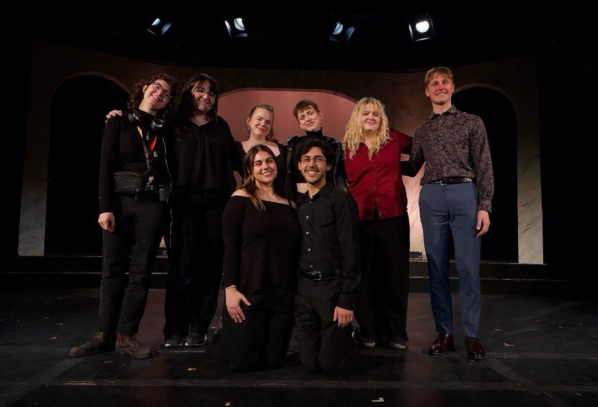 Did someone say team photos???

Our lovely Anastasia Rehearsal Team!!

Thank you for the long hours you spent on making this show as magical as it was through the blocking, vocals, choreography and more! 

✨✨✨