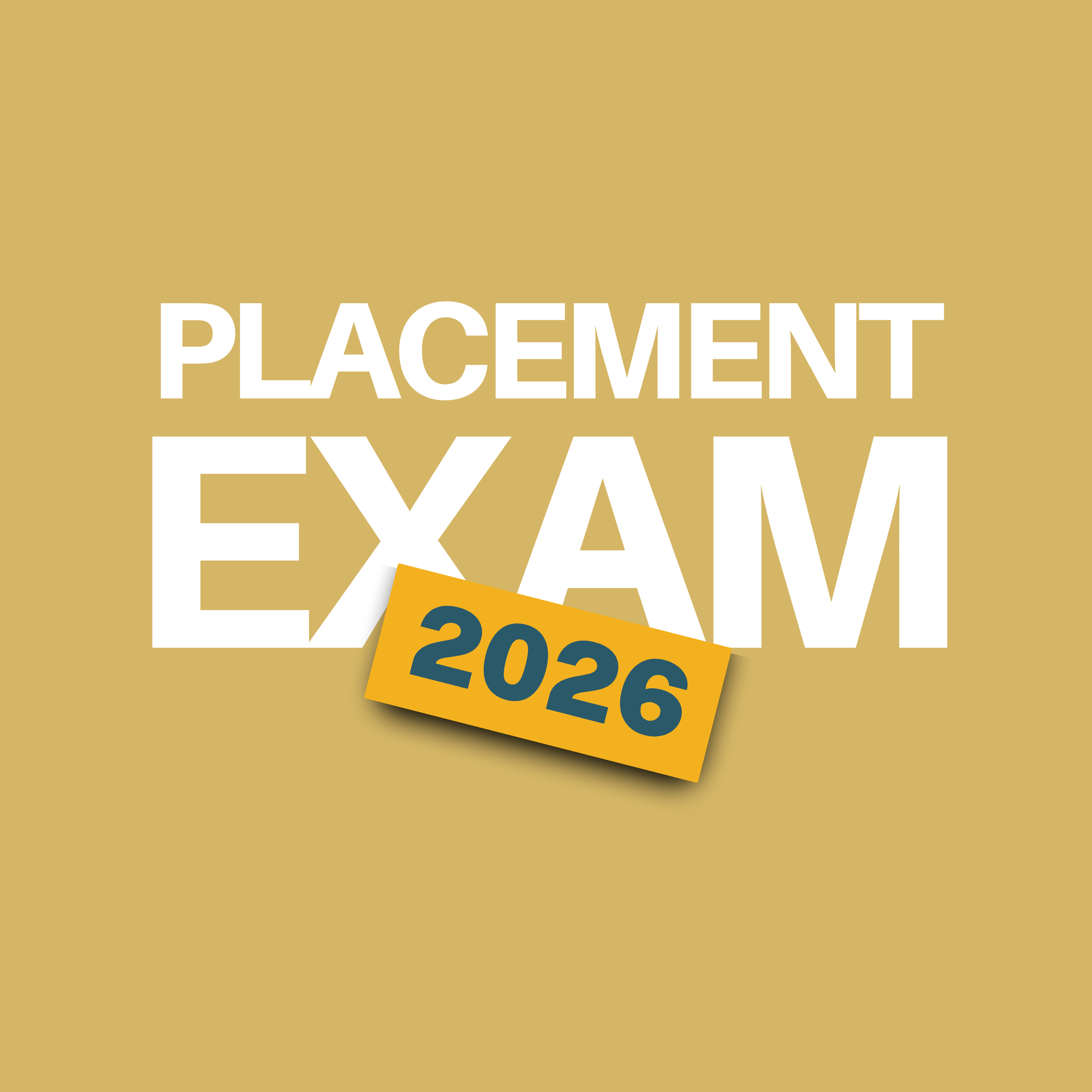 Placement Exam Fee