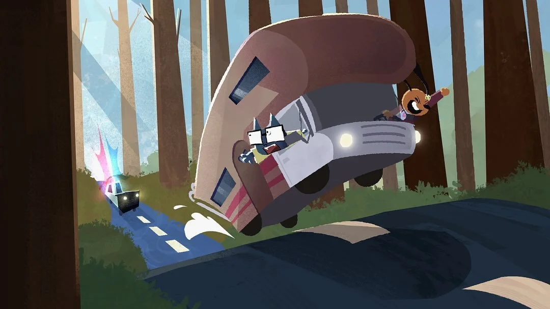 More stuff from my pitch a while ago. Drew these last year! 

#illustration #art #itstvtime #kittandbones #pitch #pitchdeck #rv #art #artists