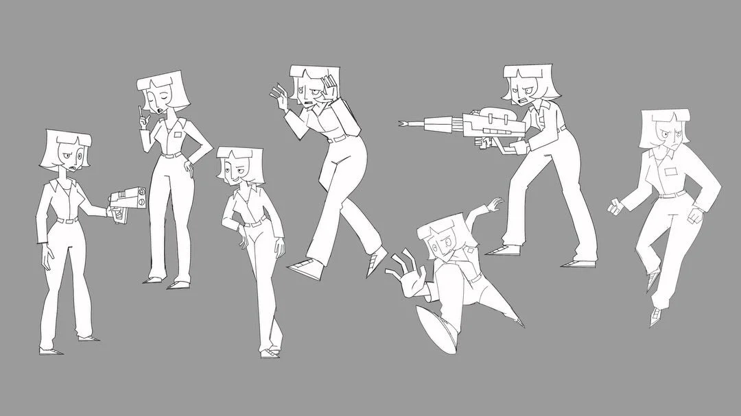 I&rsquo;ve procrastinated posting these for so long. This was for an a group assignment to reimagine Alien. Our team chose Fosters Home as our style choice. I got Ripley to redesign. This was an assignment out of my comfort zone that I loved! I wante