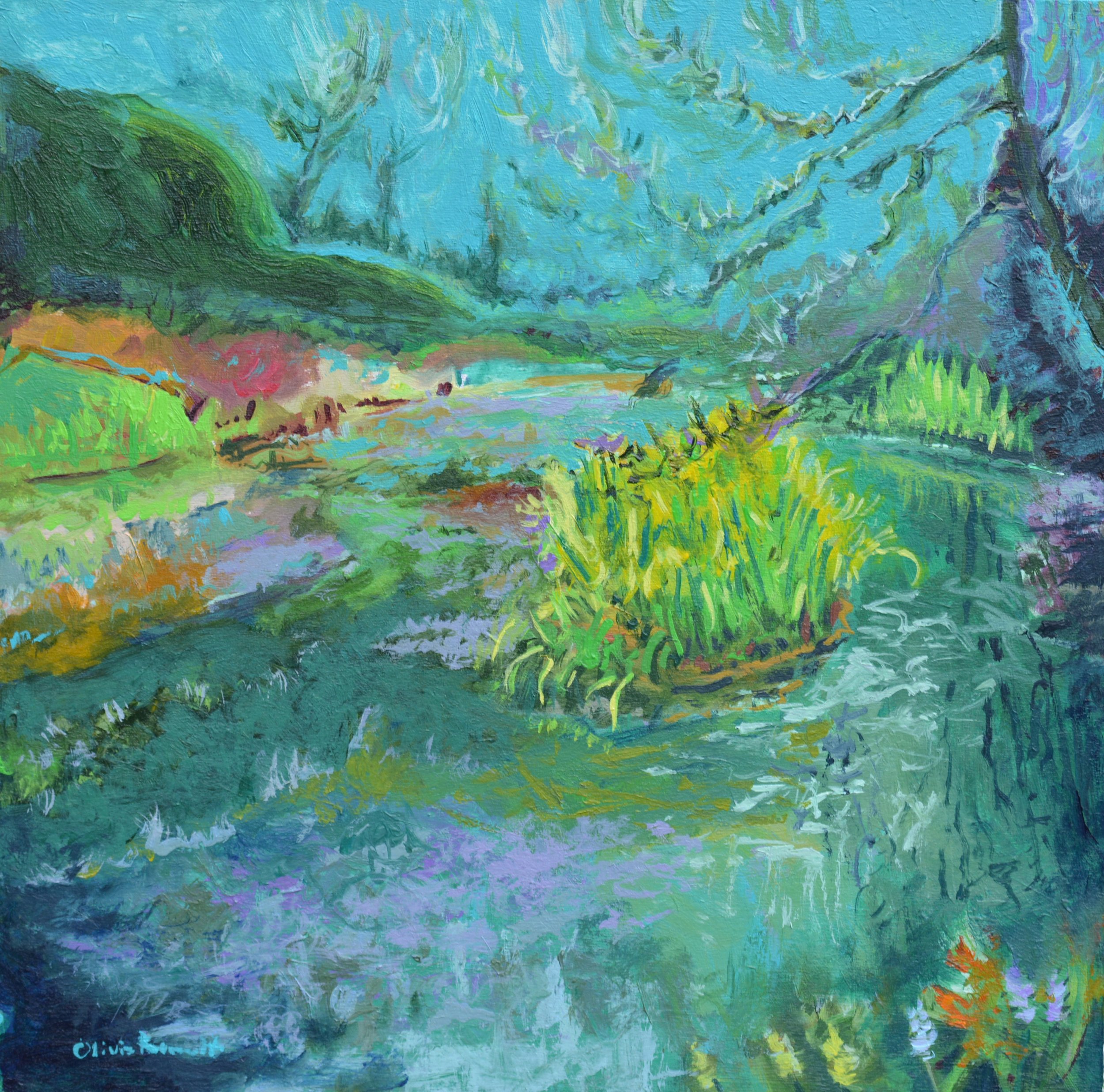 Olivia Perreault Giverny 3 10%22 x 10%22 x .75%22 $275.JPG