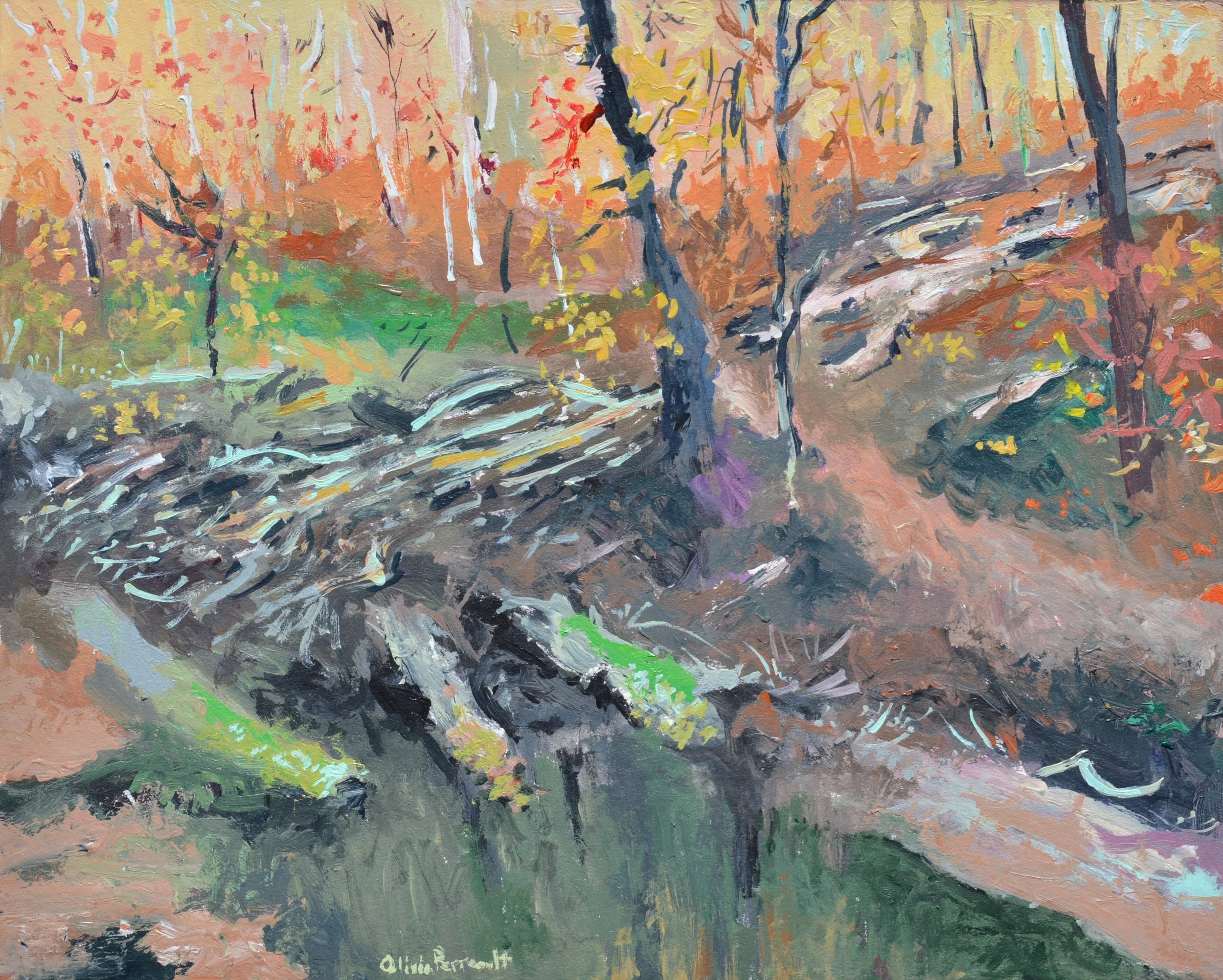 Olivia Perreault_Fallen Trees Down the Mountain_8%22x10%22_$160.JPG
