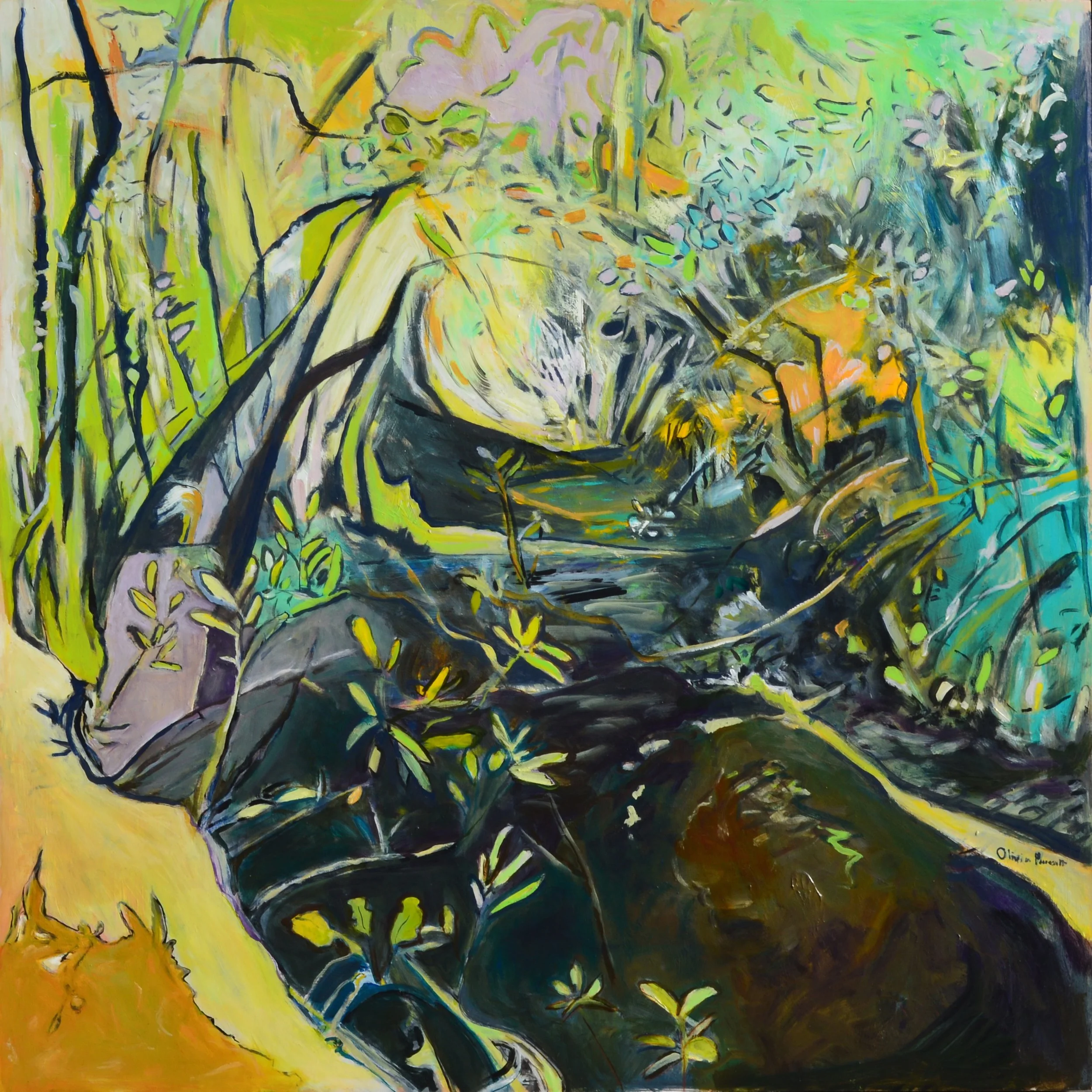 Mountain Magnolia_24%22x24%22_Wood_$595_Sold_2017.jpg