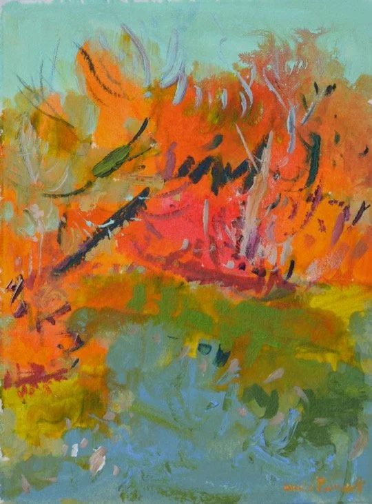 Olivia Perreault_Waterlily Pond 2_5 1:4%22x7%22_$150.JPEG