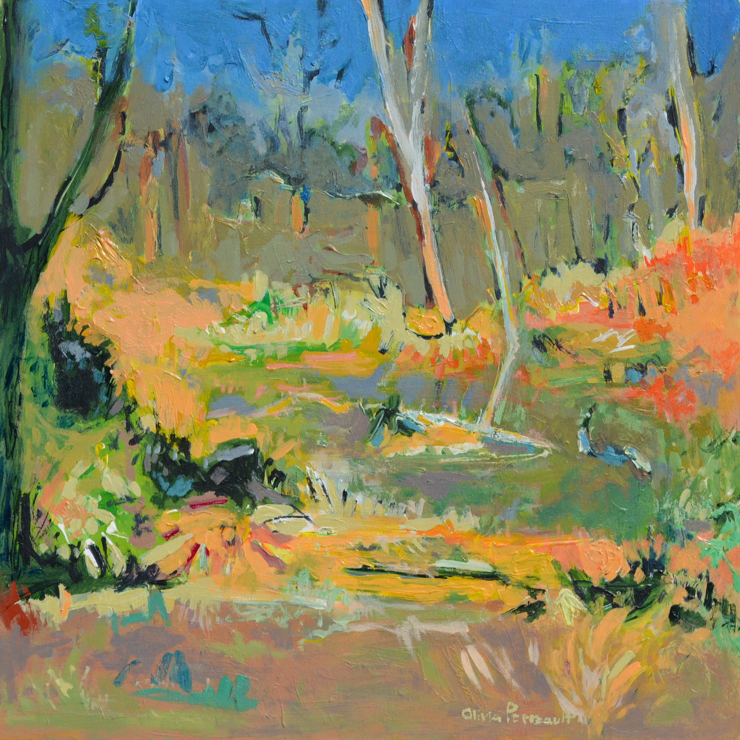 OliviaPerreault_Ink and Honeybee_10%22x10%22_$200.JPG