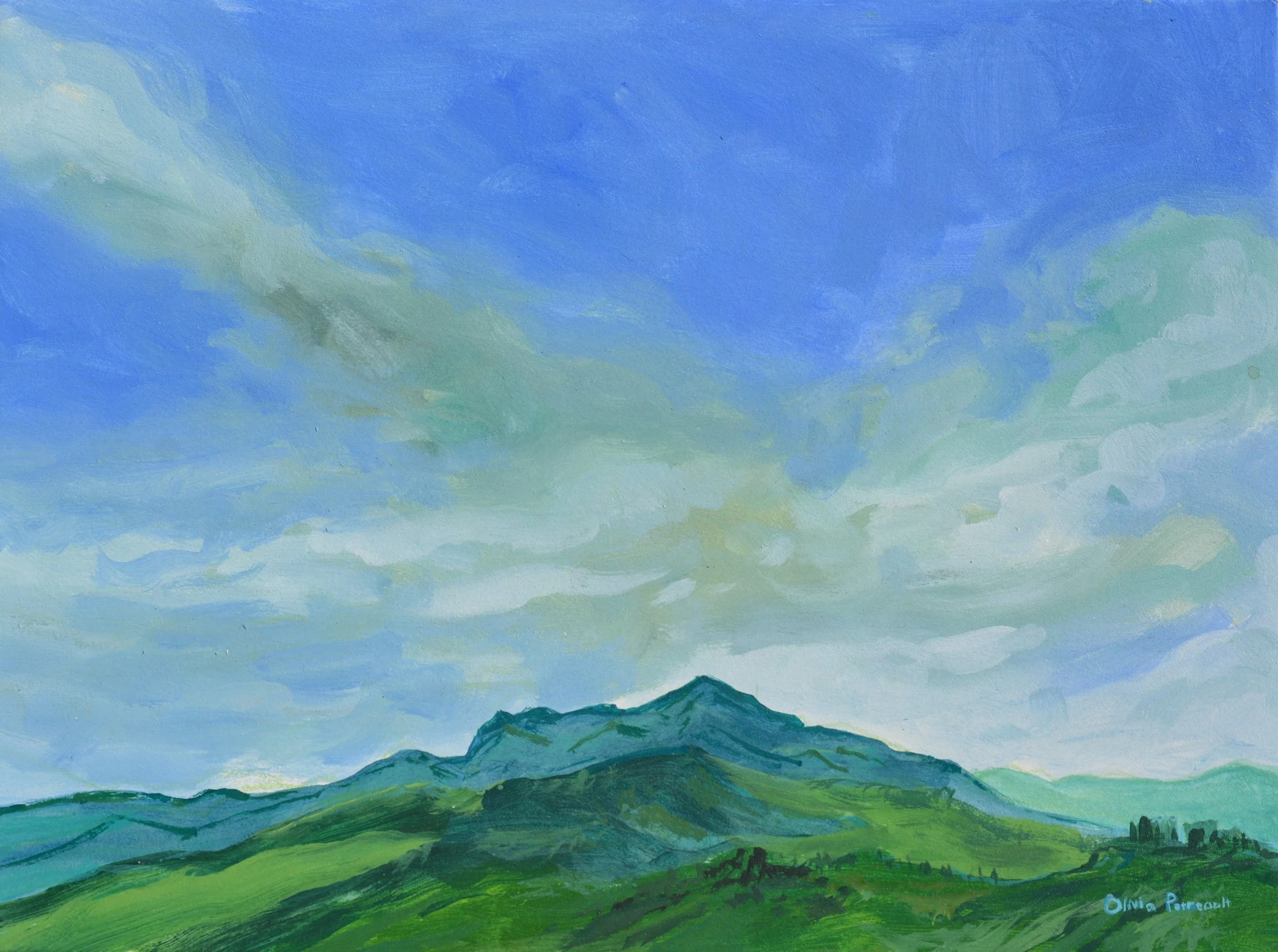 View From The Blowing Rock, Plein Air_9%22x 12%22_Paper Board_$275_2023.JPG