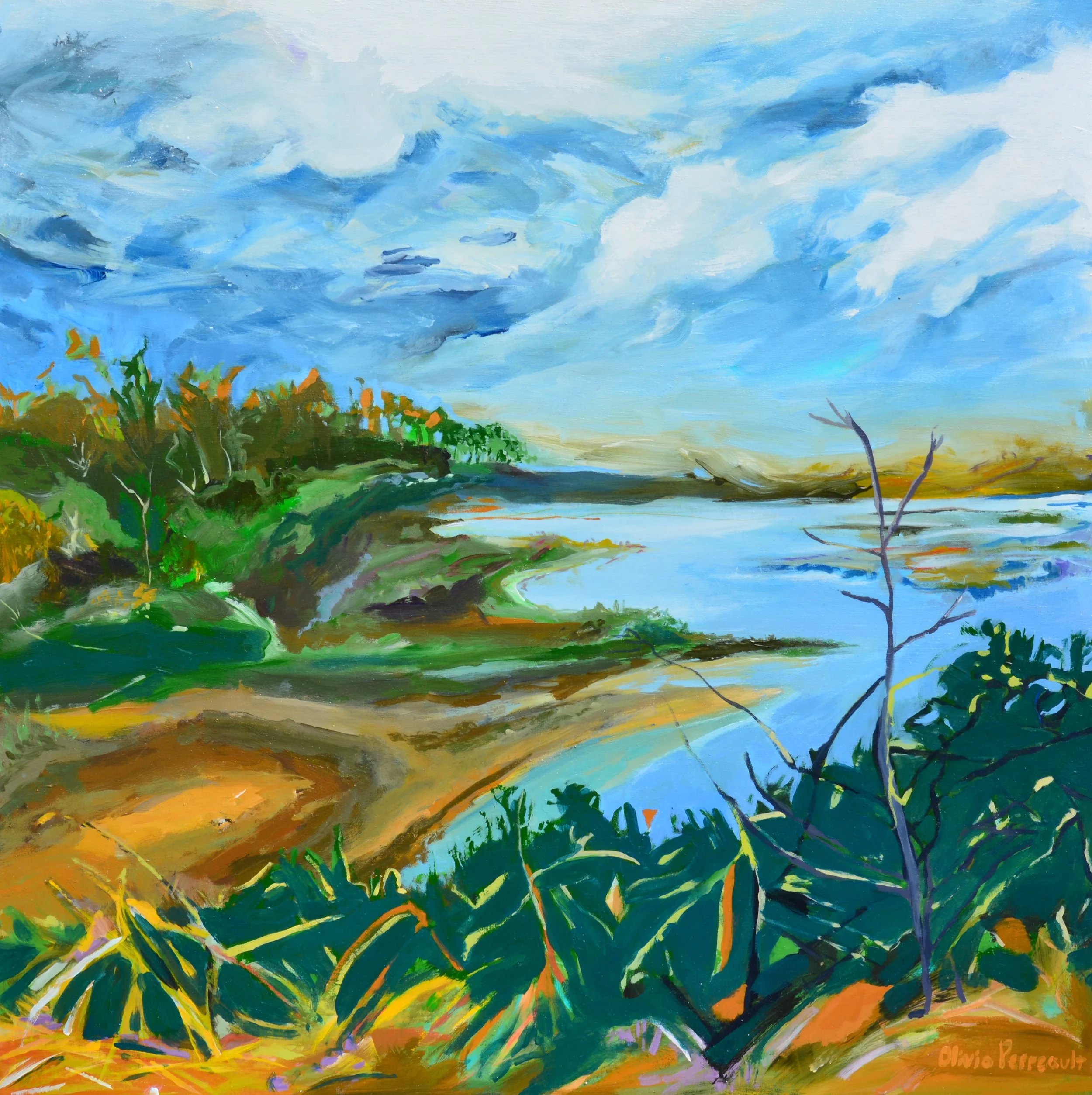 Huntington Beach_18%22 x 18%22_Wood Panel_$450_Sold_2017.JPG