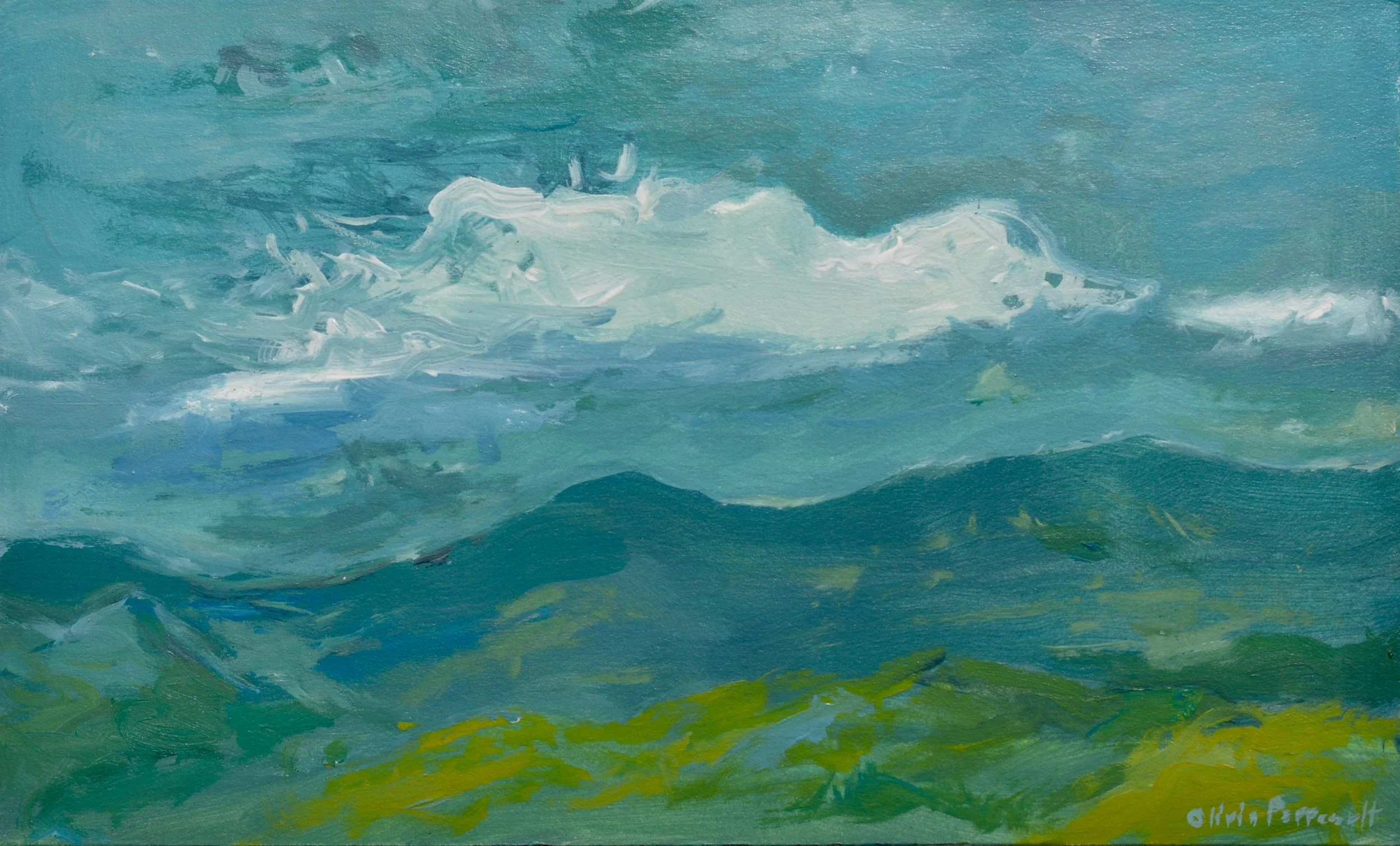 Olivia Perreault_Mountain Vista in Plein Air 1_10%22 x 6%22_$190.jpg