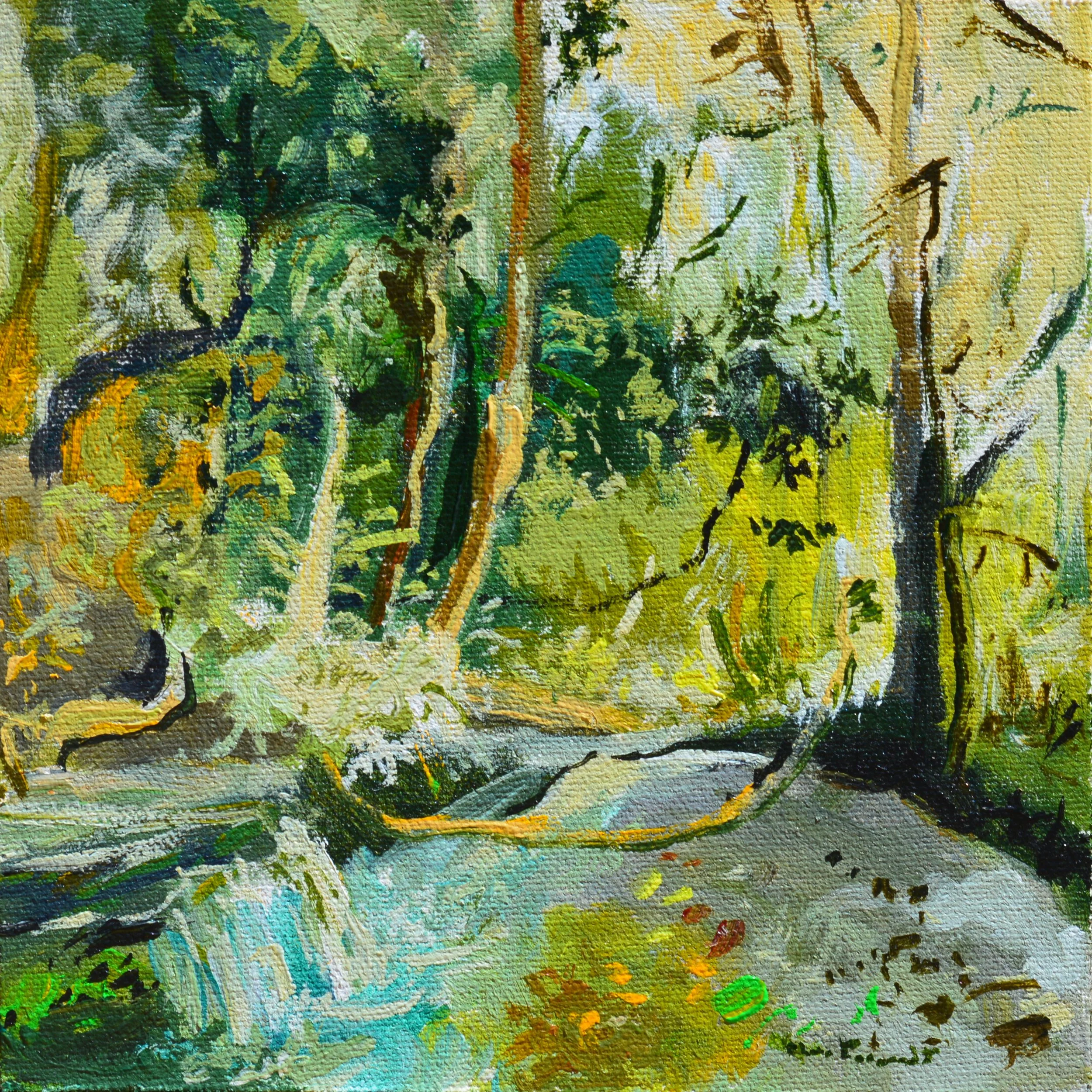 Follow the Creek 2 6%22 x 6%22 linen panel $150.JPG