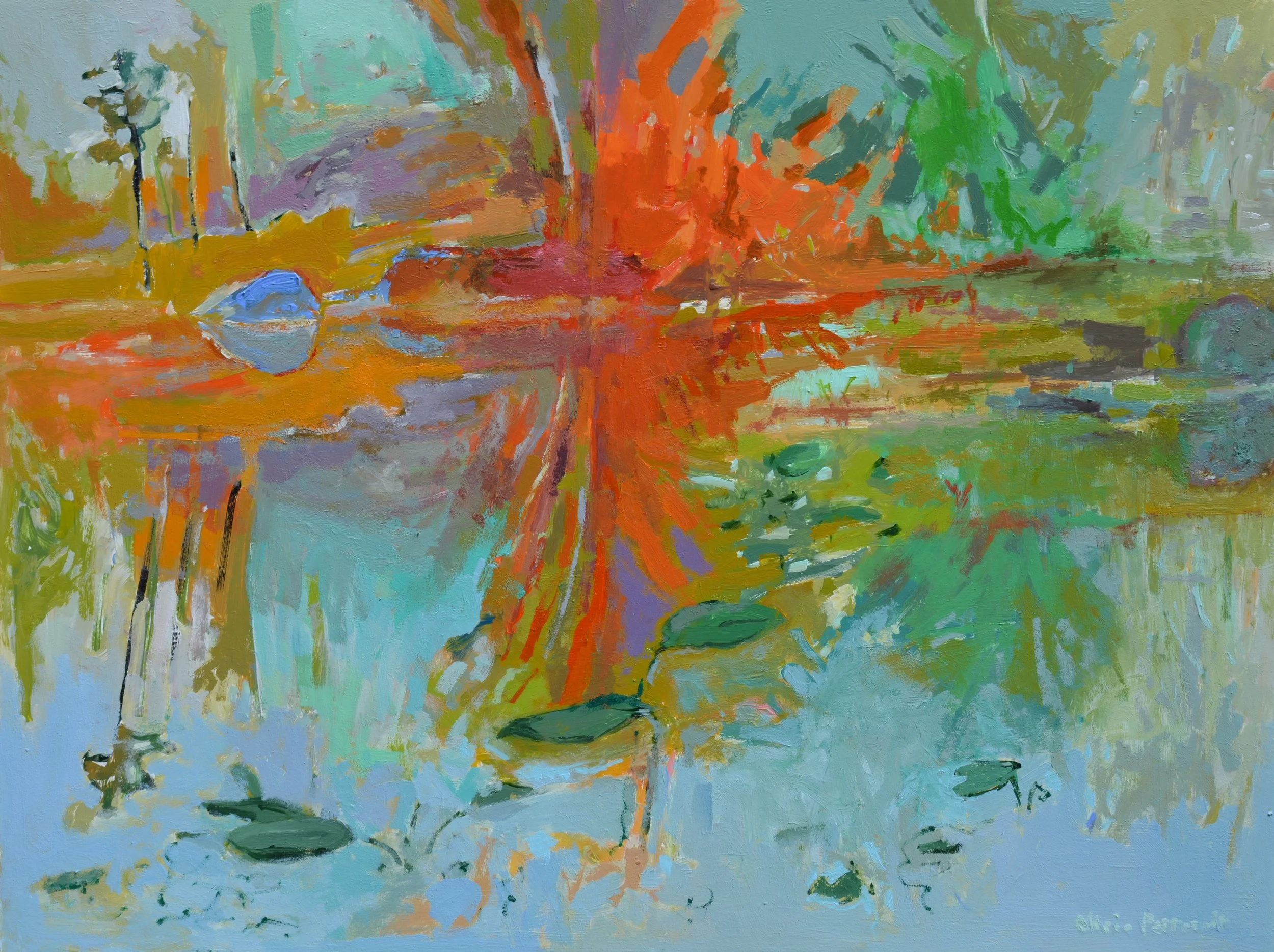 Olivia Perreault An Abstract Reflection 1_16%22 x 12%22 $350.JPG