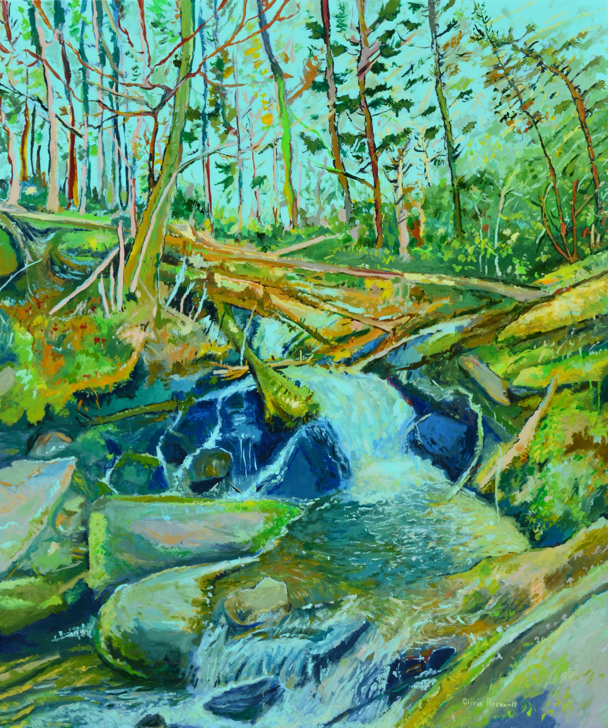 The Rush of Water_36%22 x 30%22_Wood_$3000_2024.JPG