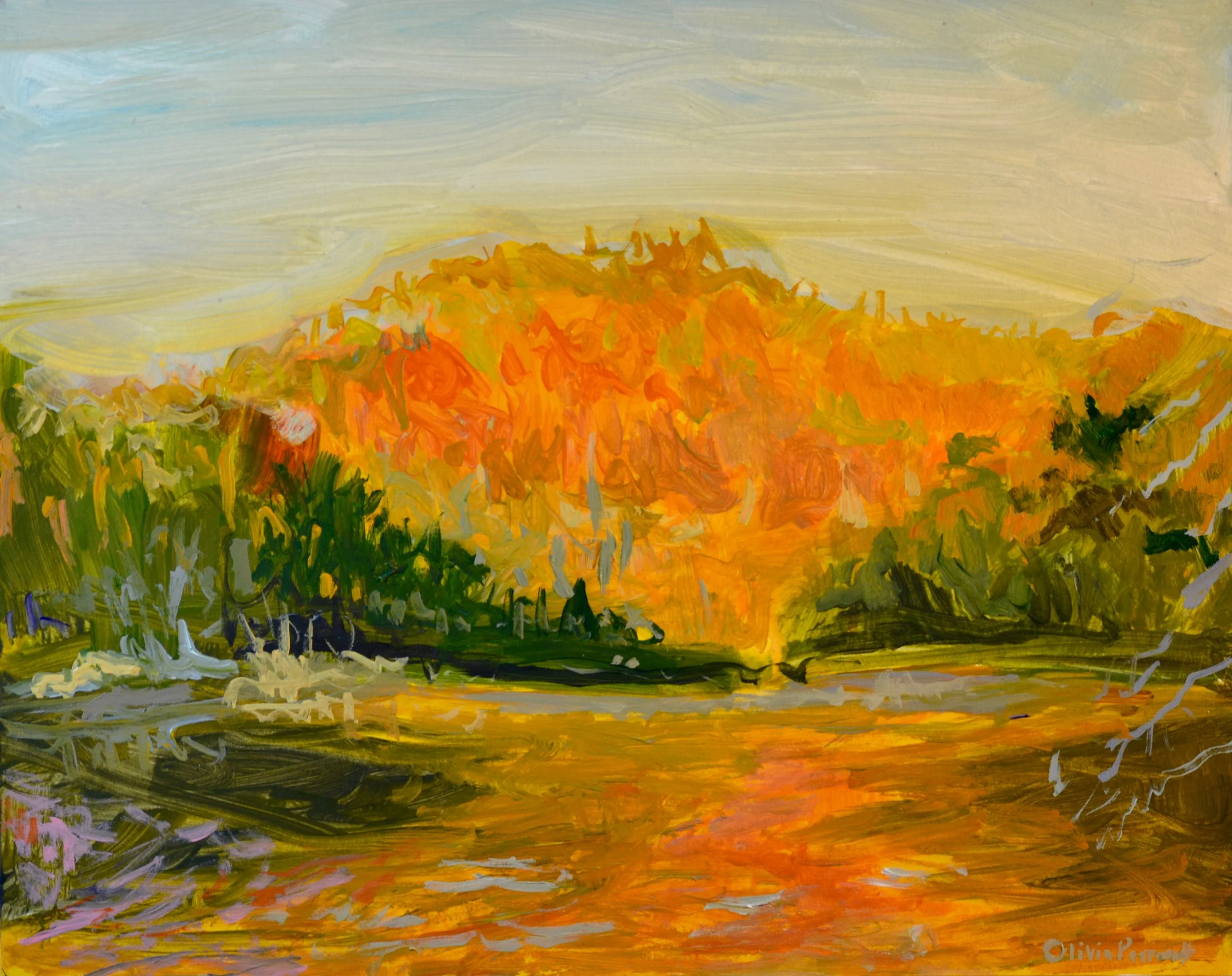 Olivia Perreault Sunset Glow 10%22 x 8%22  $220 .jpg