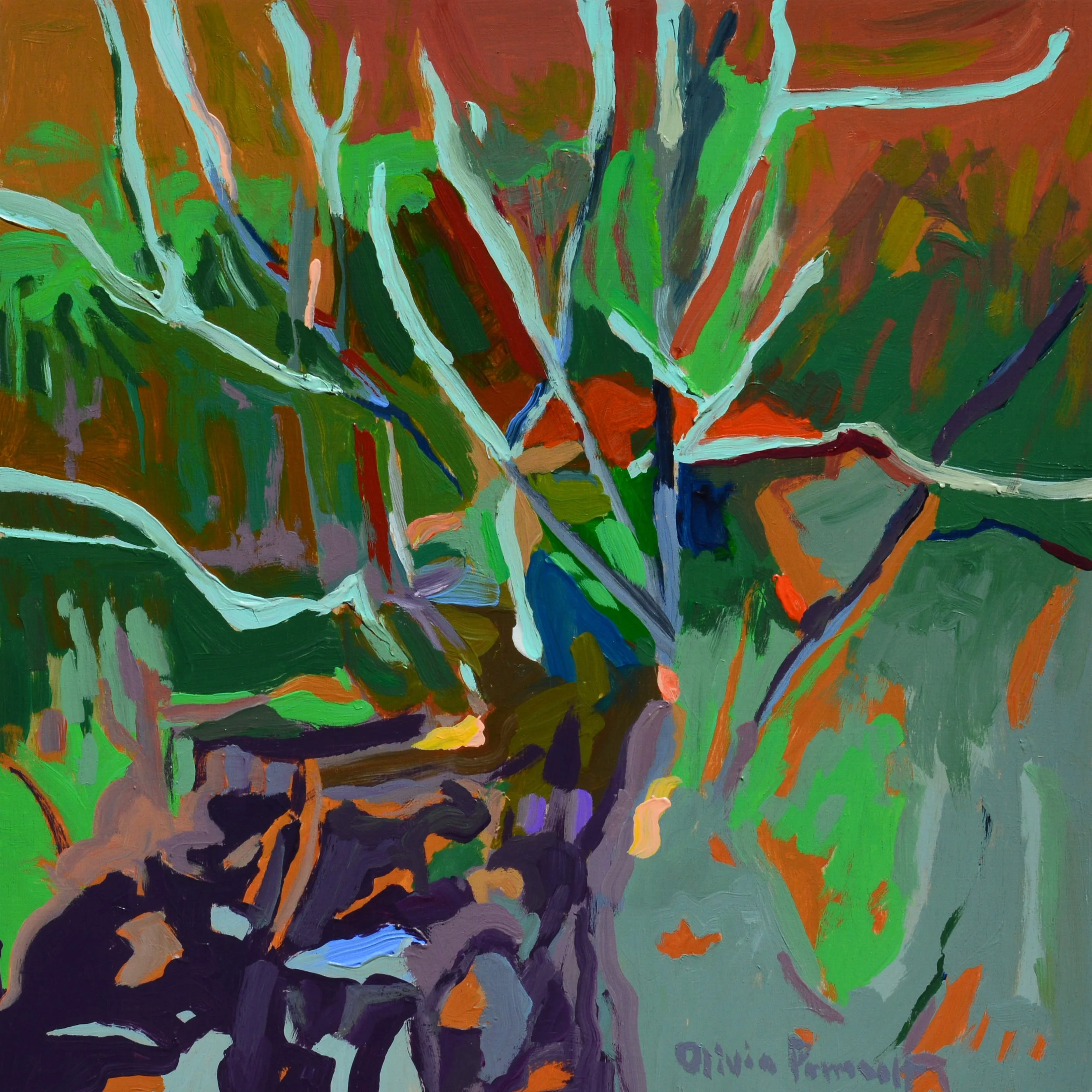 SOLD Charlotte_Olivia Perreault_Dreary Day Branches_10%22x10%22_$200 copy.JPEG