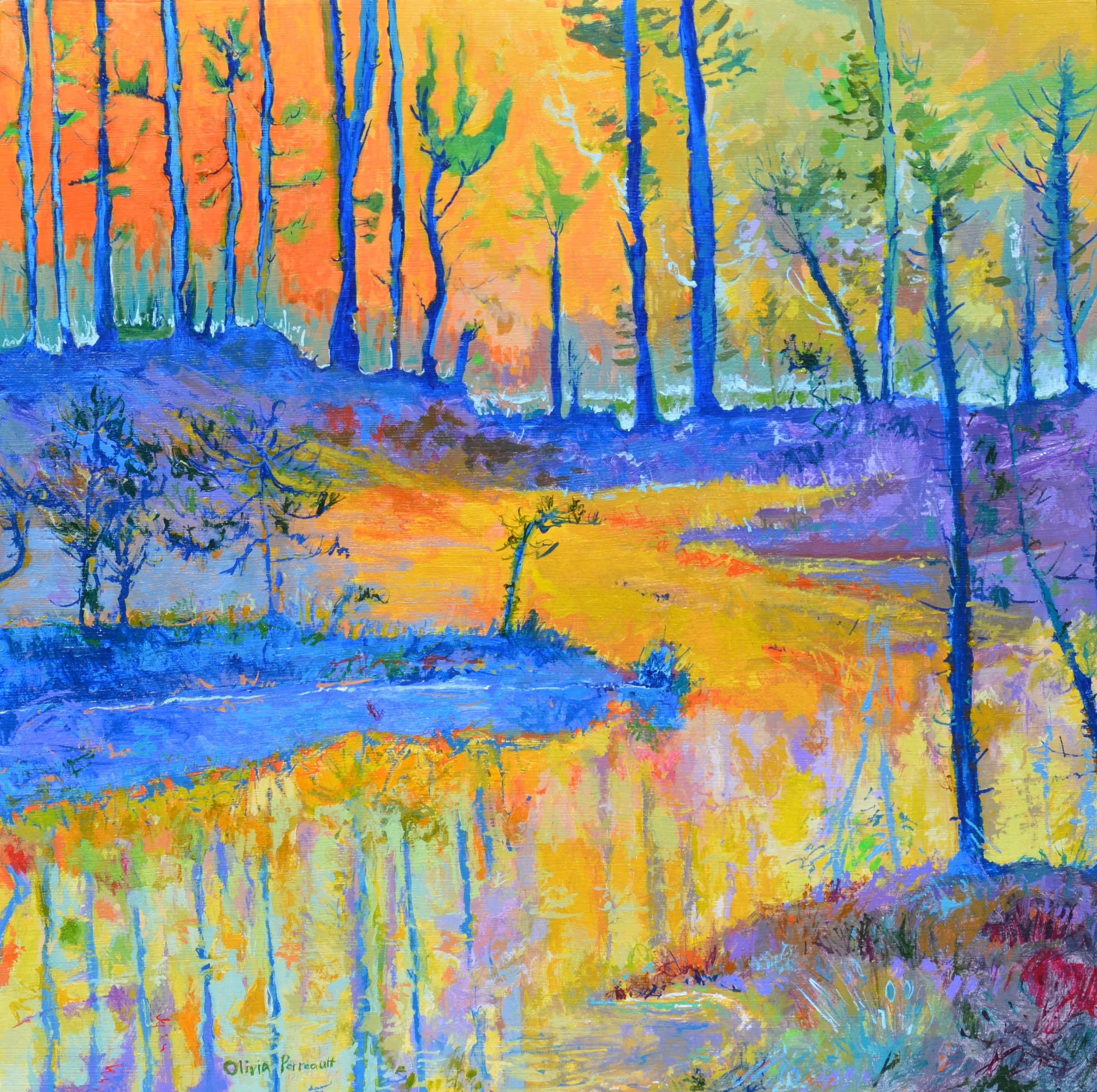 Pines Glow_Wood_24%22 x 24%22_$1515_2025.JPG