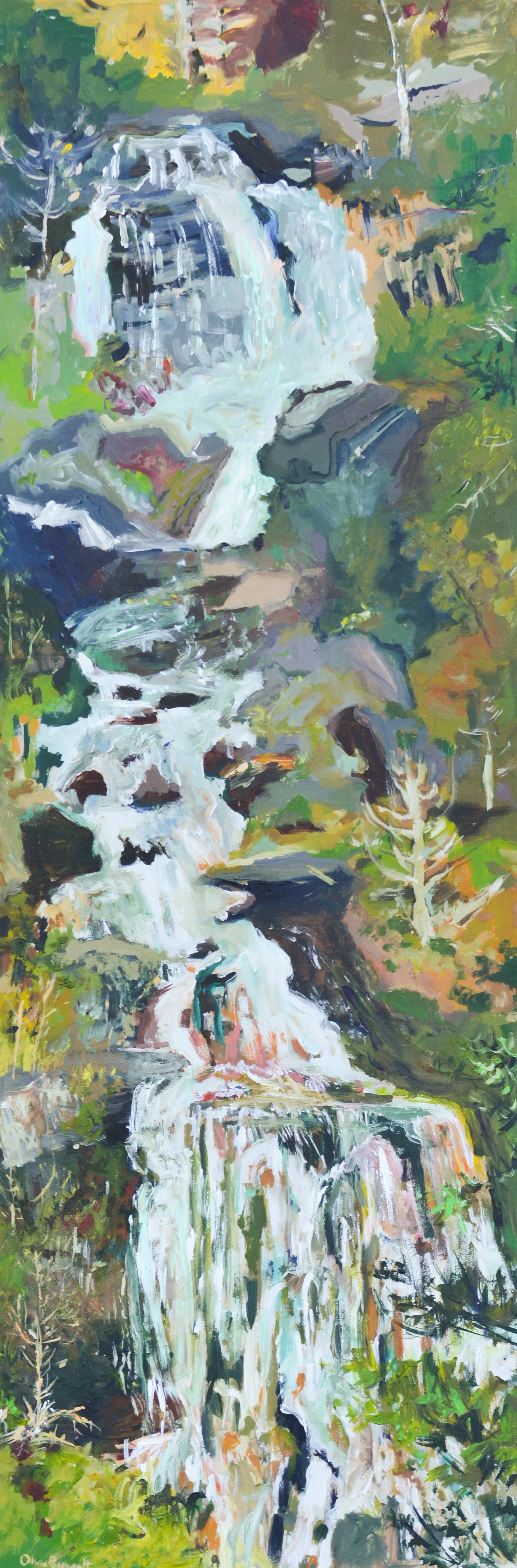 Olivia Perreault_Whitewater Falls_12%22x36%22_$600.jpg