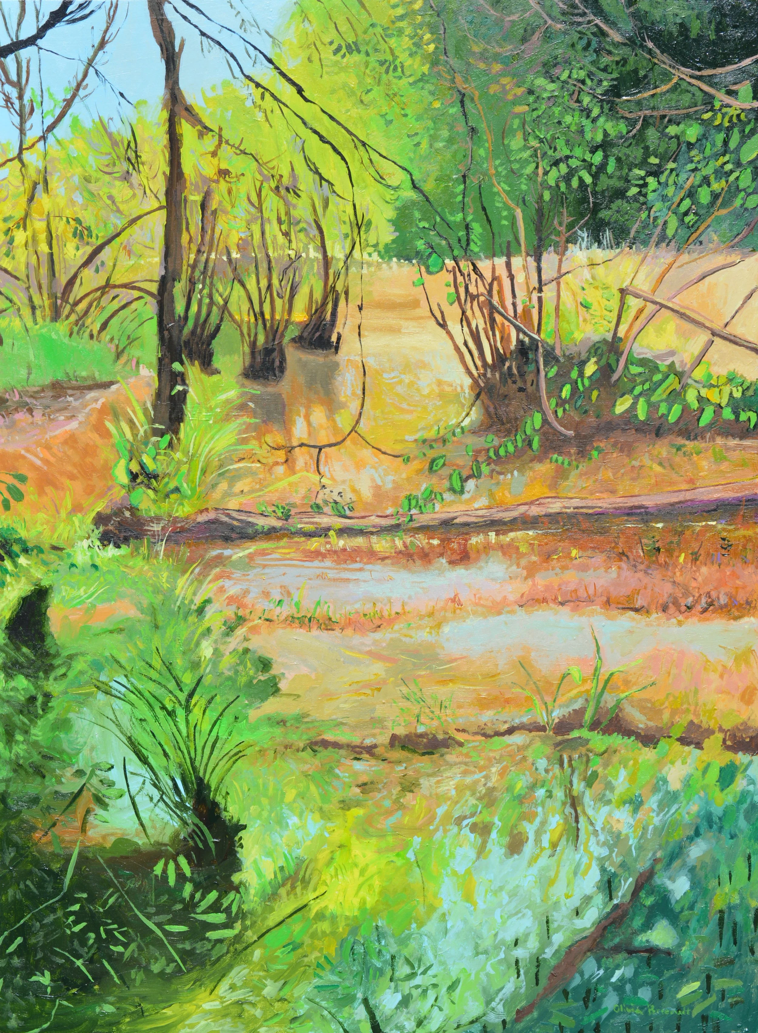 Bright Green Sanctuary_30_ x 22_Wood_$900_2024.JPG