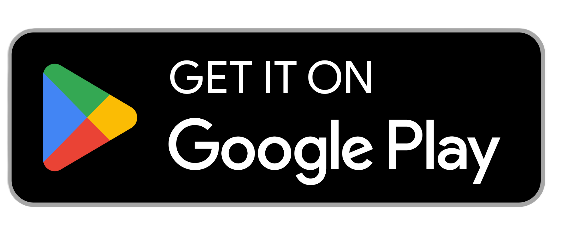 Google Play Store badge with text 'Get it on Google Play' and colorful triangular logo.