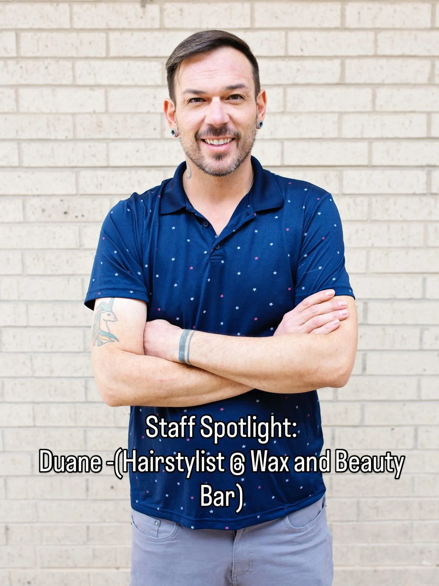 Staff Spotlight:
Duane (Hairstylist @ Wax and Beauty Bar)