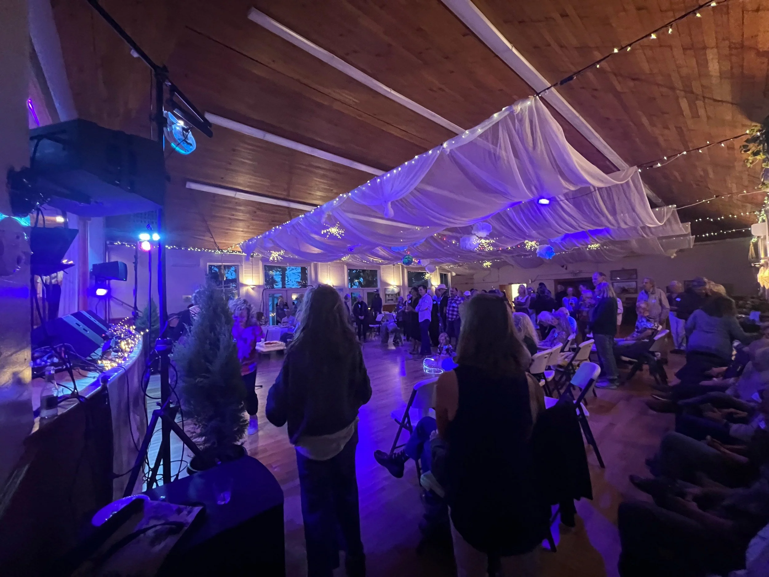 Music club open mic night at Freeland Hall