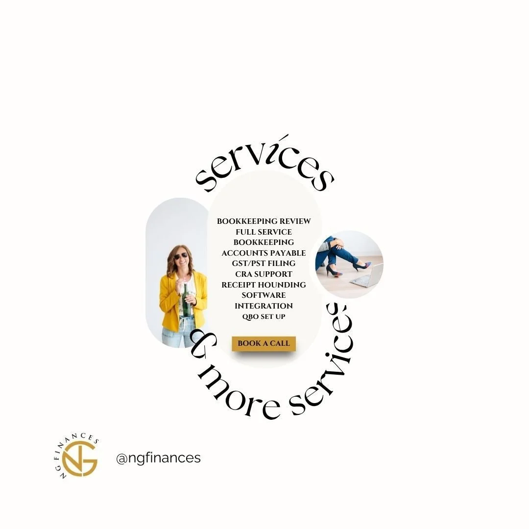 Services & more services.. and more to come!
Maybe a simple DIY bookkeeping course 🤔😉 
Want to be the first to know? Drop me a line!
·
·
·
·
#BusinessServices #ServiceExpansion #GrowingBusiness #ServiceInnovation #