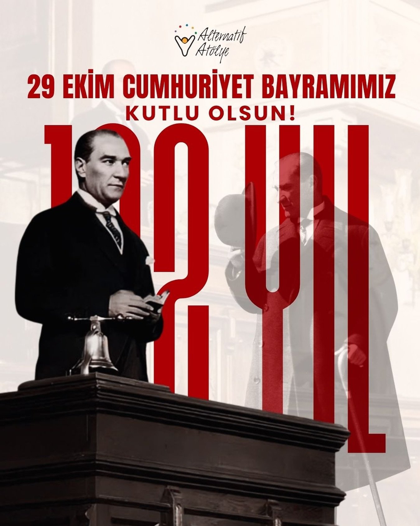 Cumhuriyet, &ouml;zg&uuml;rl&uuml;ğ&uuml;n en g&uuml;zel bestesidir. 
Her notasında eşitlik, her melodisinde umut vardır.

Bug&uuml;n, o b&uuml;y&uuml;k eserin ritmini birlikte &ccedil;alıyoruz.

🎹 Yaşasın Cumhuriyet! 🇹🇷