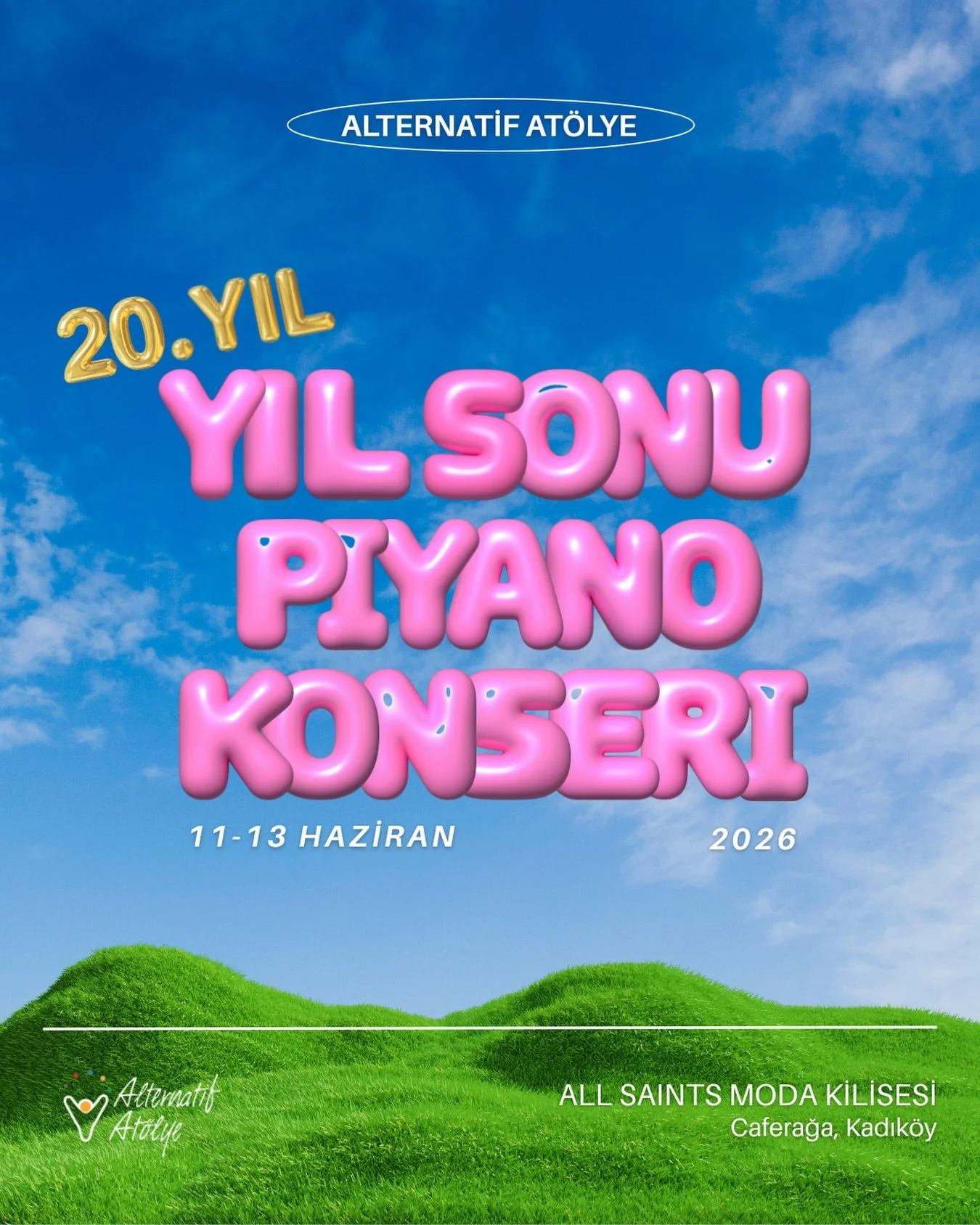 Aylarca s&uuml;ren dersler, provalar. Tekrar tekrar &ccedil;alınan o ilk nota. Parmak u&ccedil;larındaki sabır. 🎹 Hepsi bu sahnede buluşuyor.

Yıl Sonu Konser zamanımız  geldi! &Ouml;ğrencilerimiz bir yıldır biriktirdiklerini sizinle paylaşmak i&cce