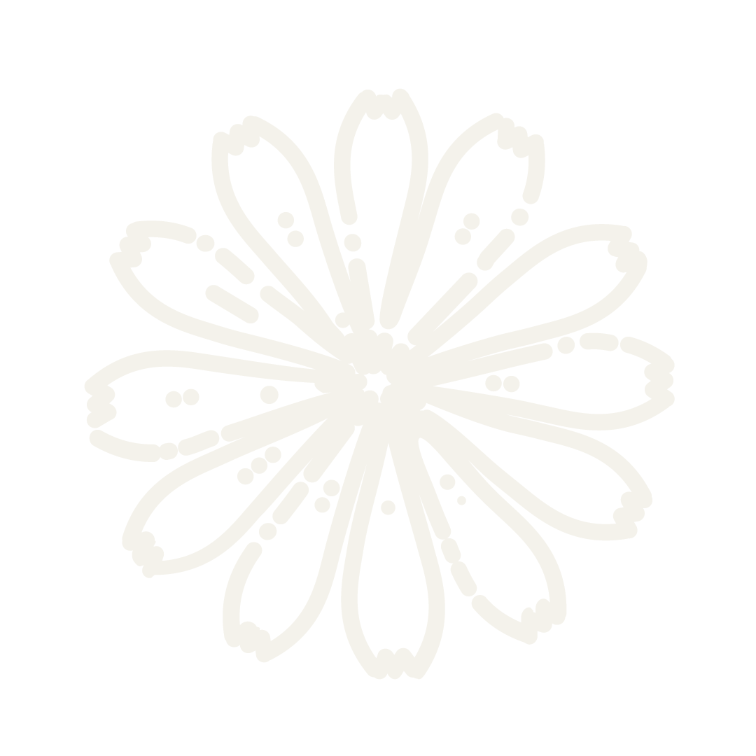 White floral firework design on black background