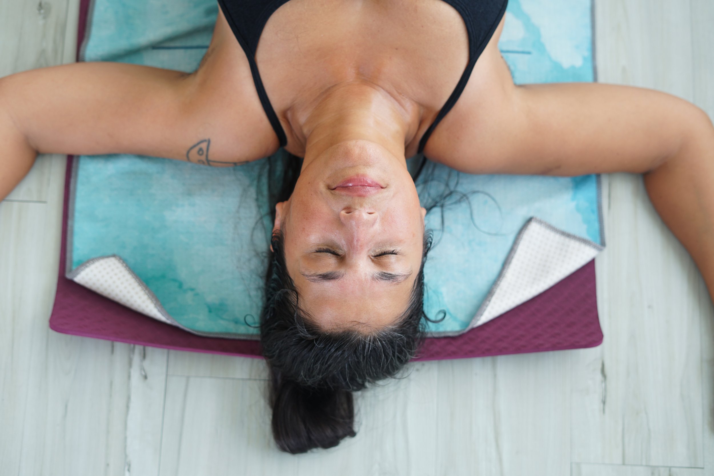 savasana relaxation at best studio honey yoga