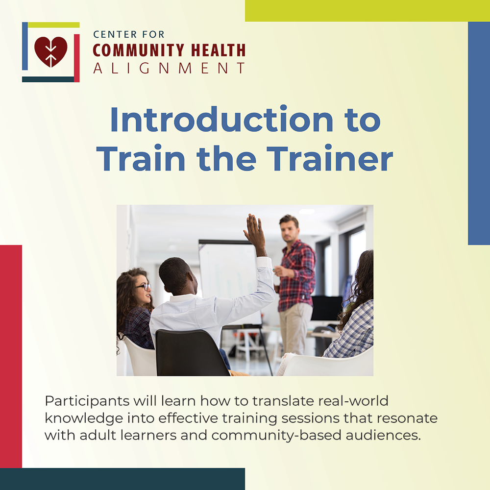 Introduction to Train the Trainer: May 7