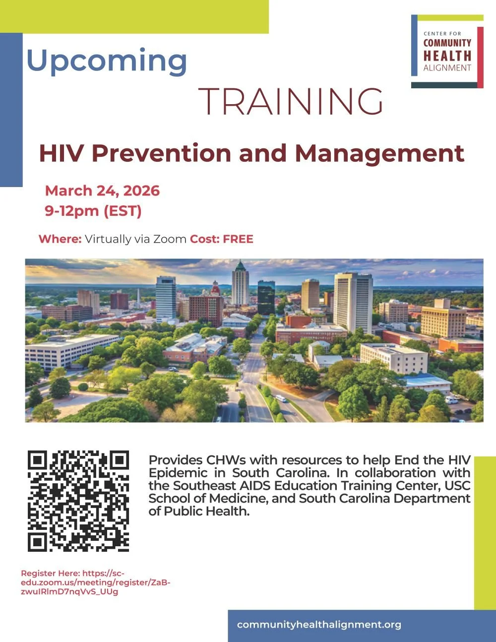 HIV Management and Prevention: 5/21, Free