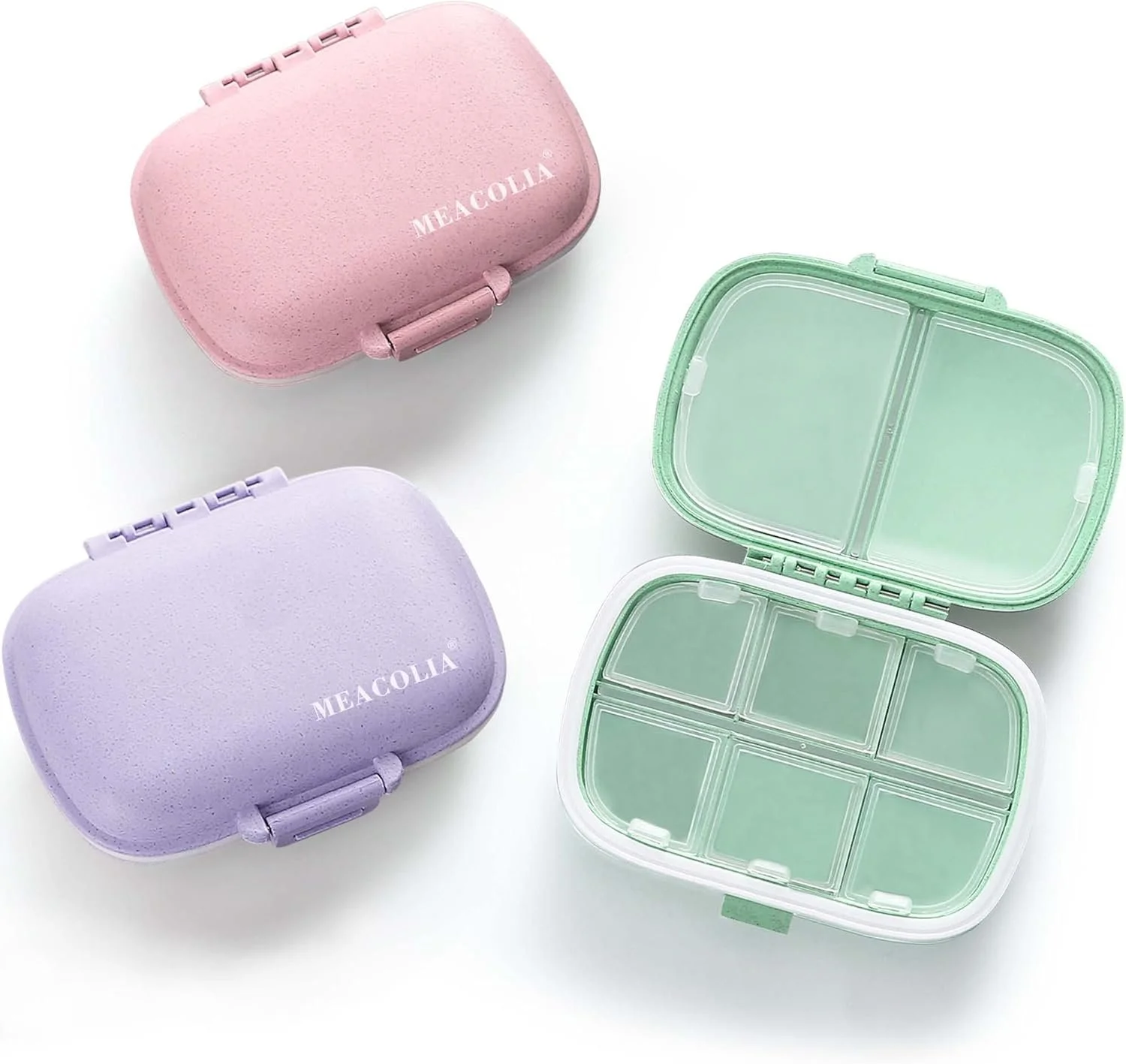 Mini Pill Travel Organizers