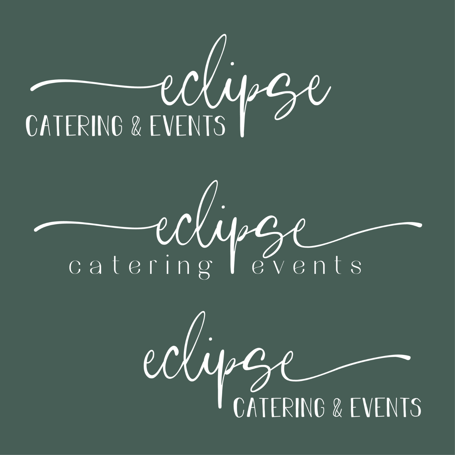 Event Branding, Styled Shoots &amp; Squarespace Website for Eclipse Catering &amp; Events