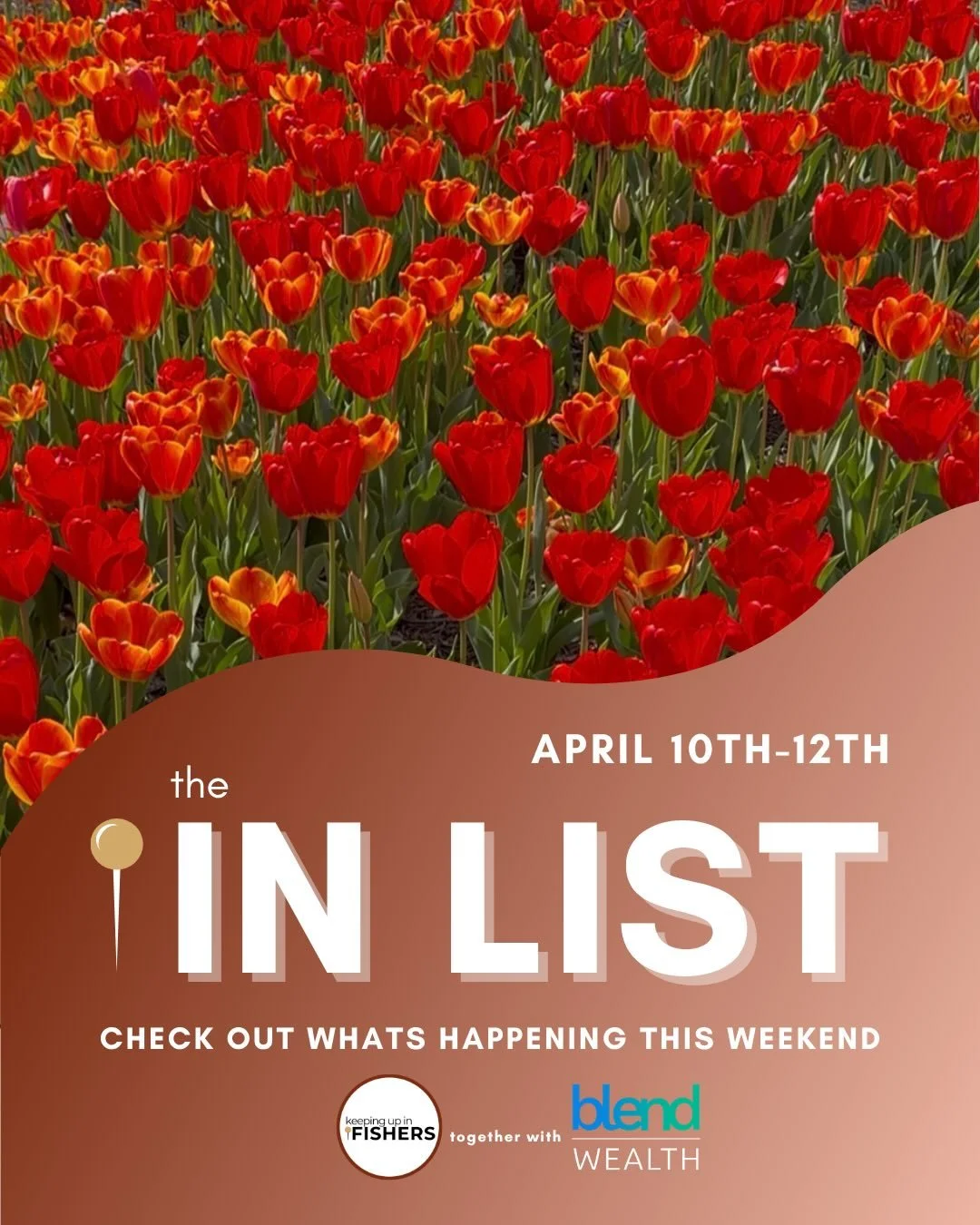 Need plans this weekend? I&rsquo;ve got you covered. ✨

The IN List is your one-stop scroll for the best things happening in and around Fishers, Geist, Lawrence, Fortville, McCordsville, Greenfield and New Pal. 

📲 Swipe, screenshot, send to the gro