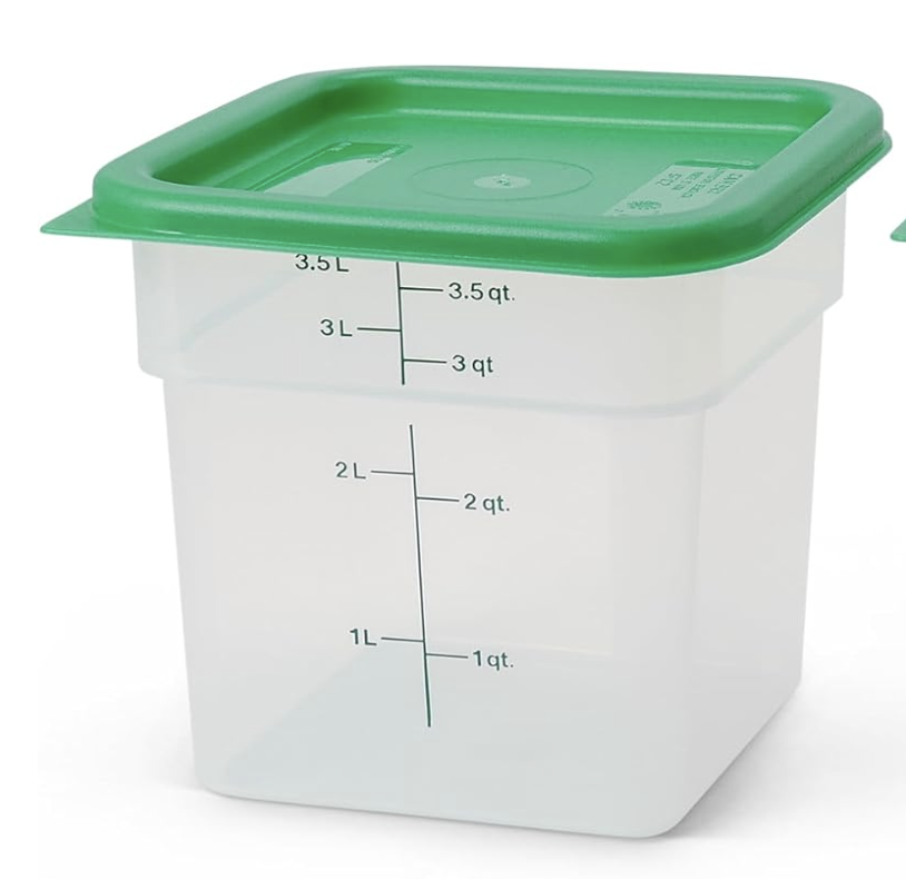 4 QT Cambro container