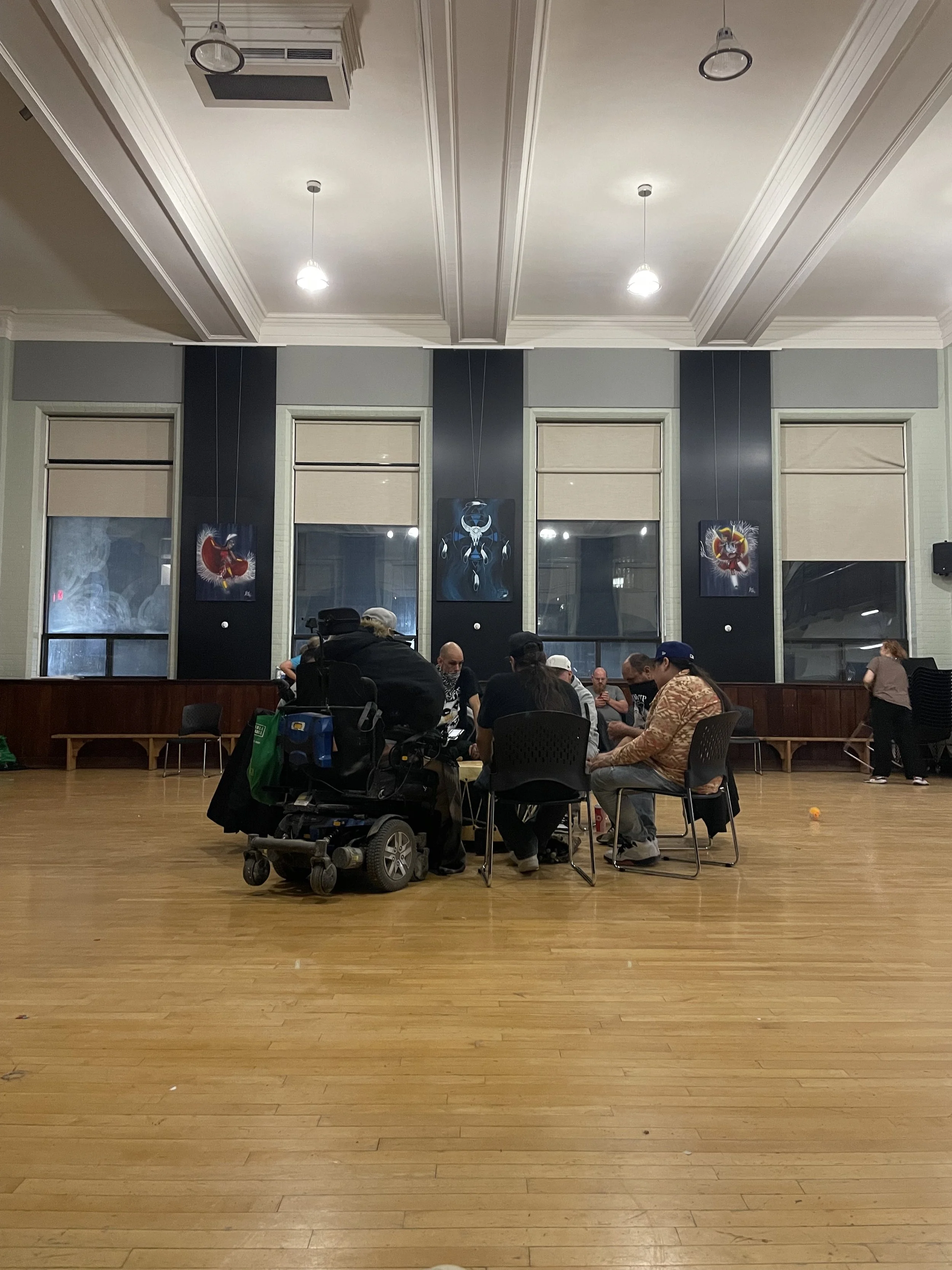 Indigenous drum circles