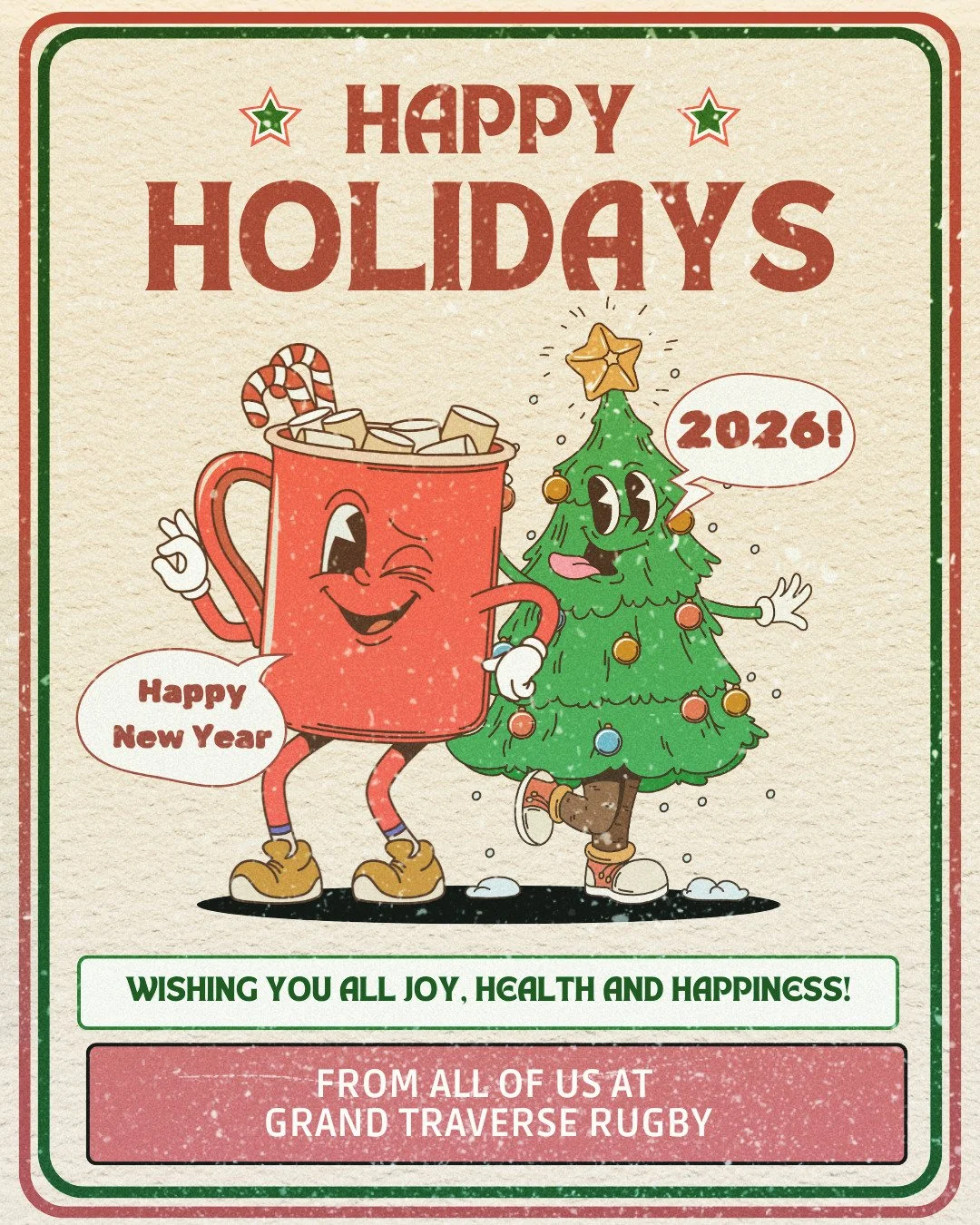 Wishing everyone a happy and festive holiday season!