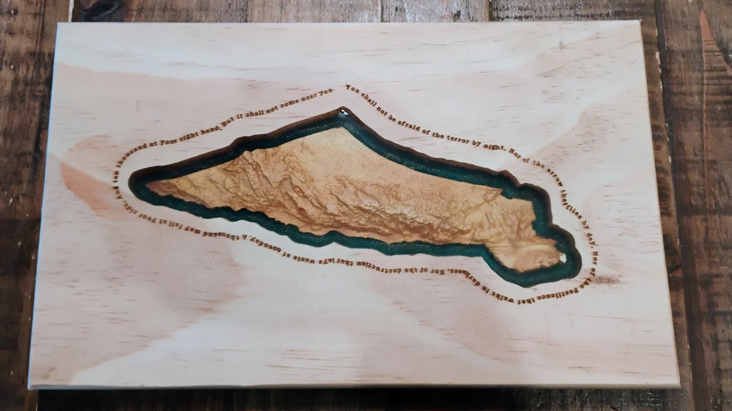Custom Topographic Model - starting at $150