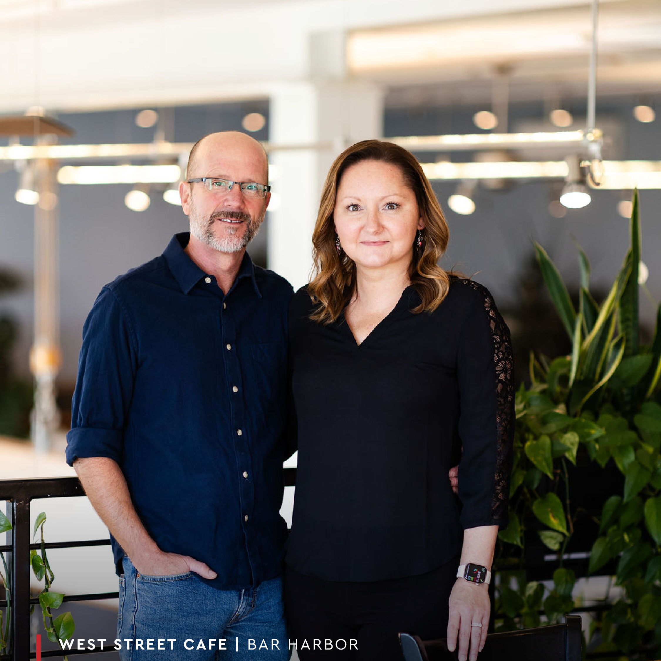 Kevin and Jessica DesVeaux Keep West Street Cafe in Motion