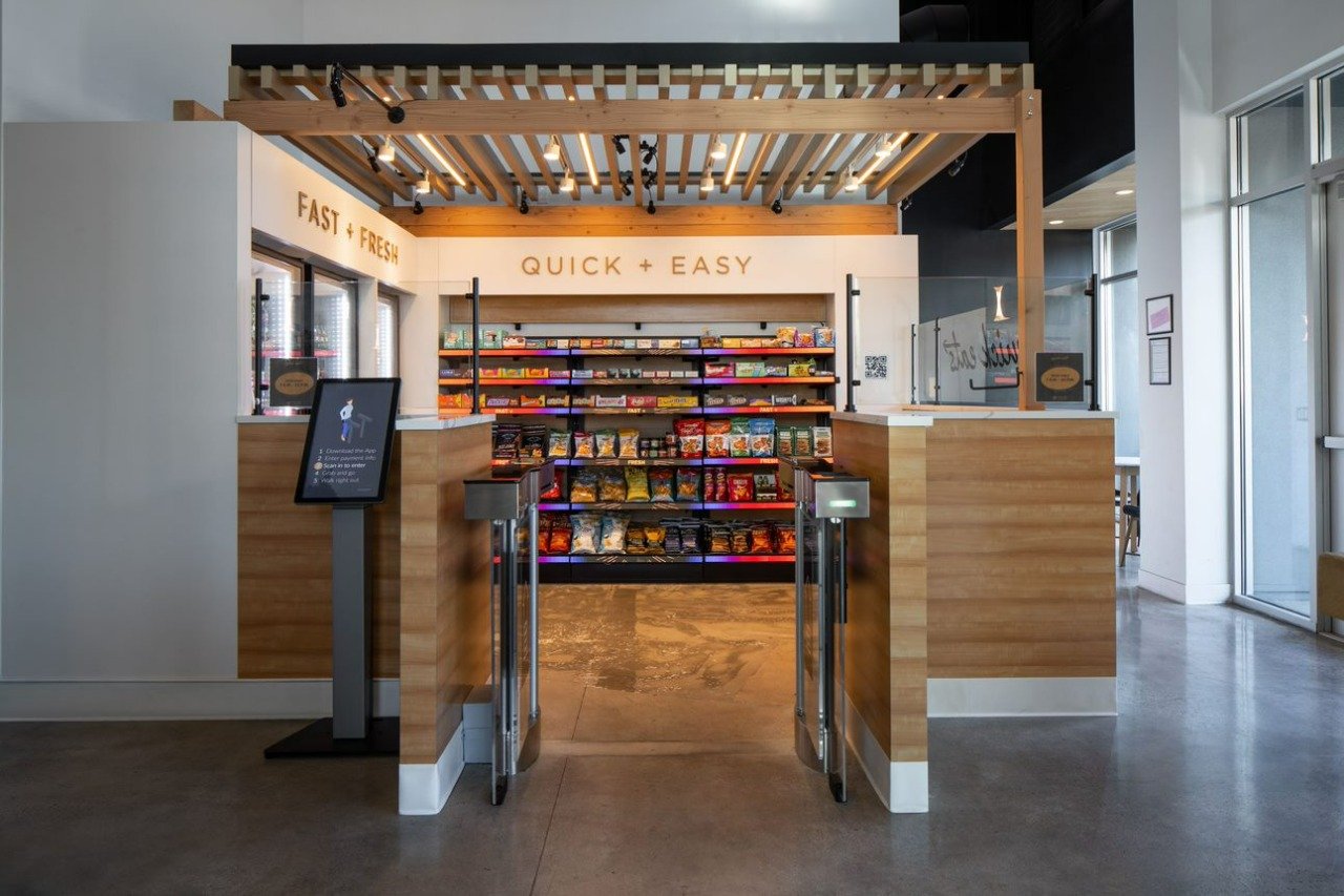 Quick Eats, walk-in, walk-out convenience