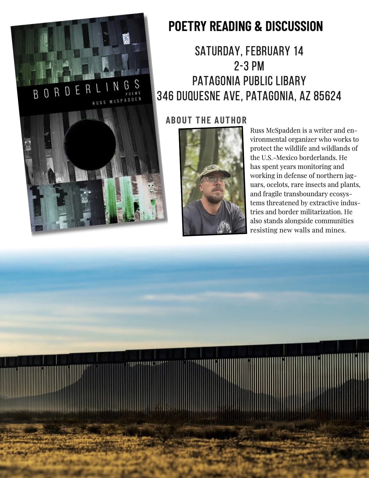 Russ McSpadden @ Patagonia Public Library