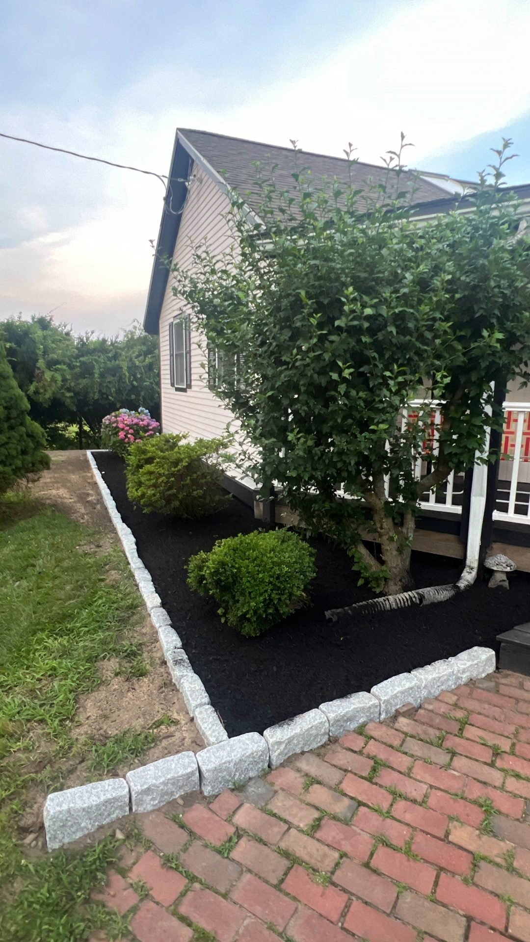 Mulching, Bark Blowing, and Edging: Essential Services for a Beautiful Landscape