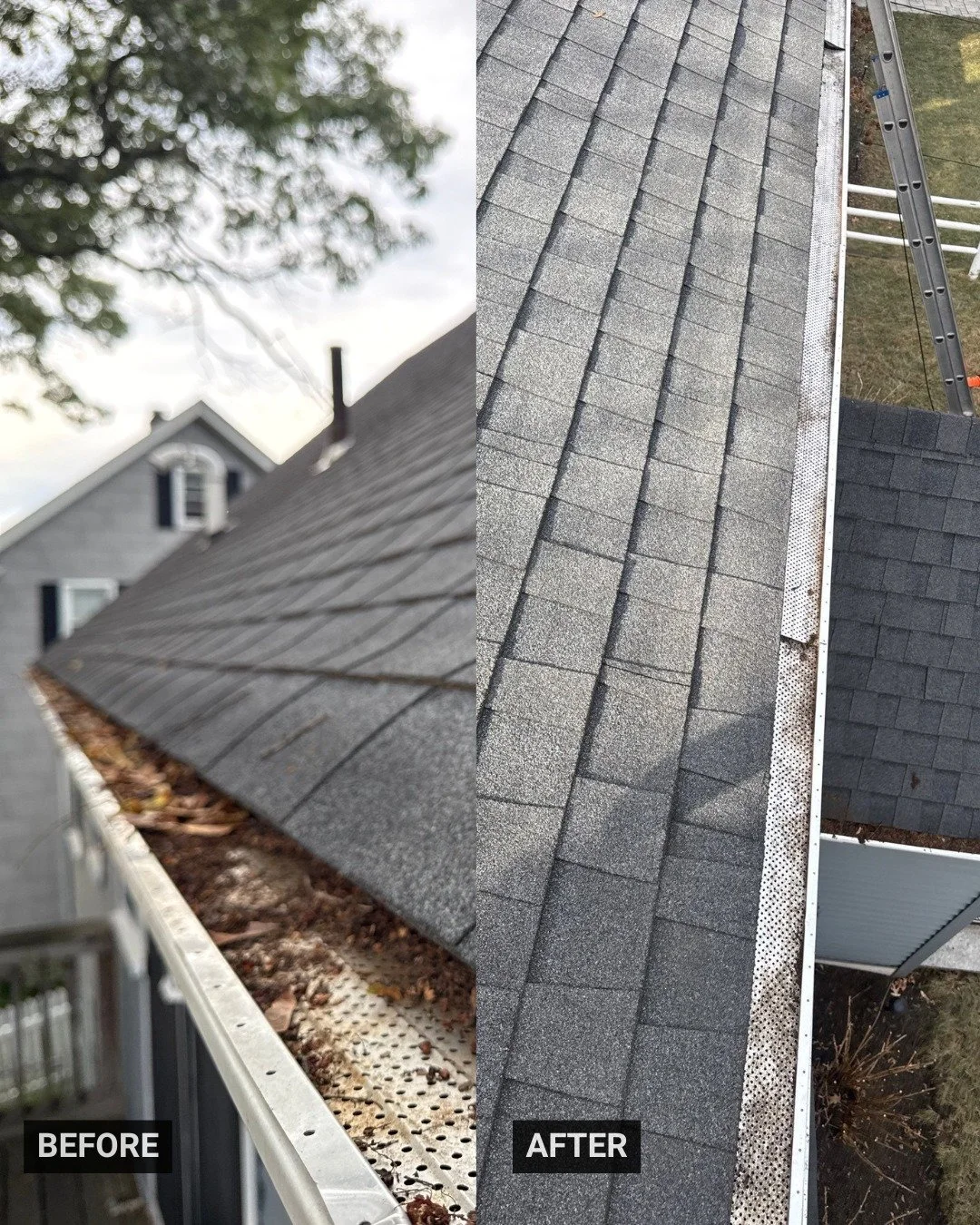 Winter Gutter Cleaning in New England