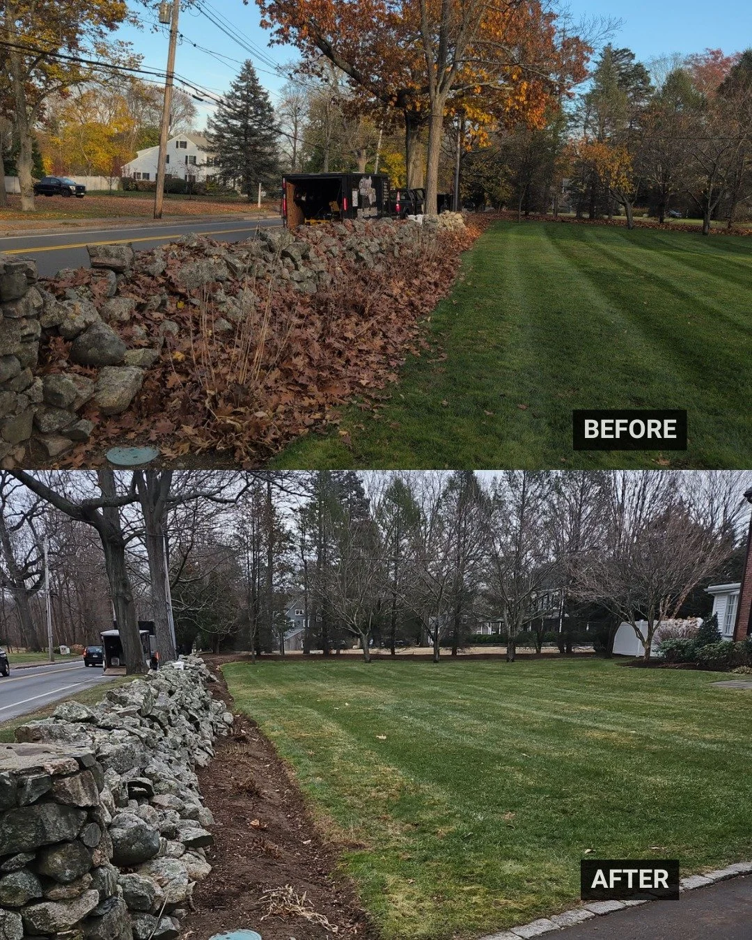 Before ➡️ After

Professional maintenance keeps stonework clean, lawns healthy, and properties looking their best in every season.

📞 Call for a free quote: (781) 835-8864
🌐 MassLawnPros.com

#BeforeAfter #CurbAppeal #SouthShoreMA