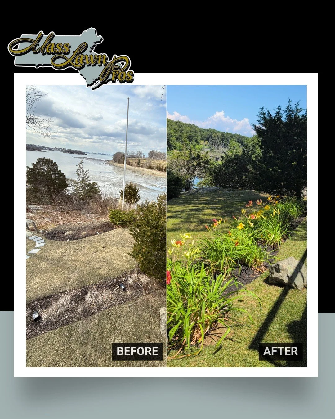 Consistency makes the difference. 🌿

This before-and-after shows what regular landscape maintenance can do for your property.
By starting early and staying on schedule, you set your yard up to thrive, so you can enjoy a healthy, beautiful outdoor sp