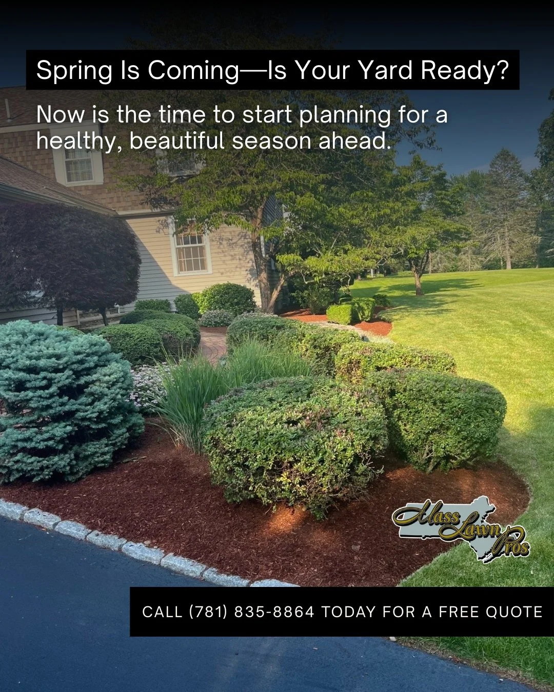 Spring is coming, now is the time to get your yard ready.🌿
Early planning and professional landscape care make all the difference when it comes to healthy growth, vibrant color, and long-lasting curb appeal.

From seasonal cleanups to mulch, pruning