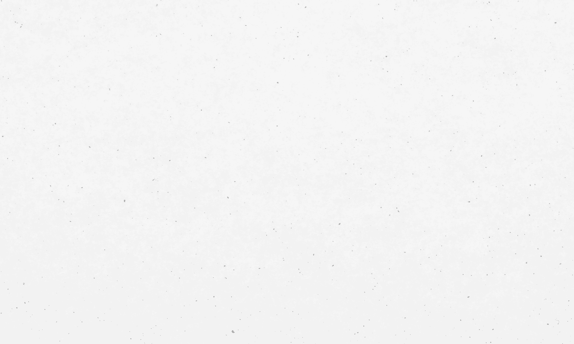 A blank, light-colored paper with tiny black speckles scattered across surface.