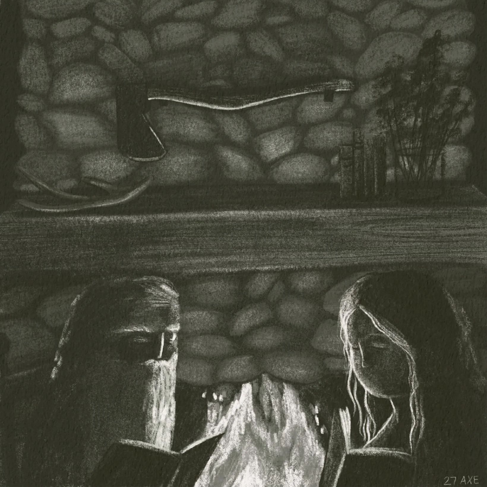 #peachtober day27/31
#peachtober25 #peachtober25axe