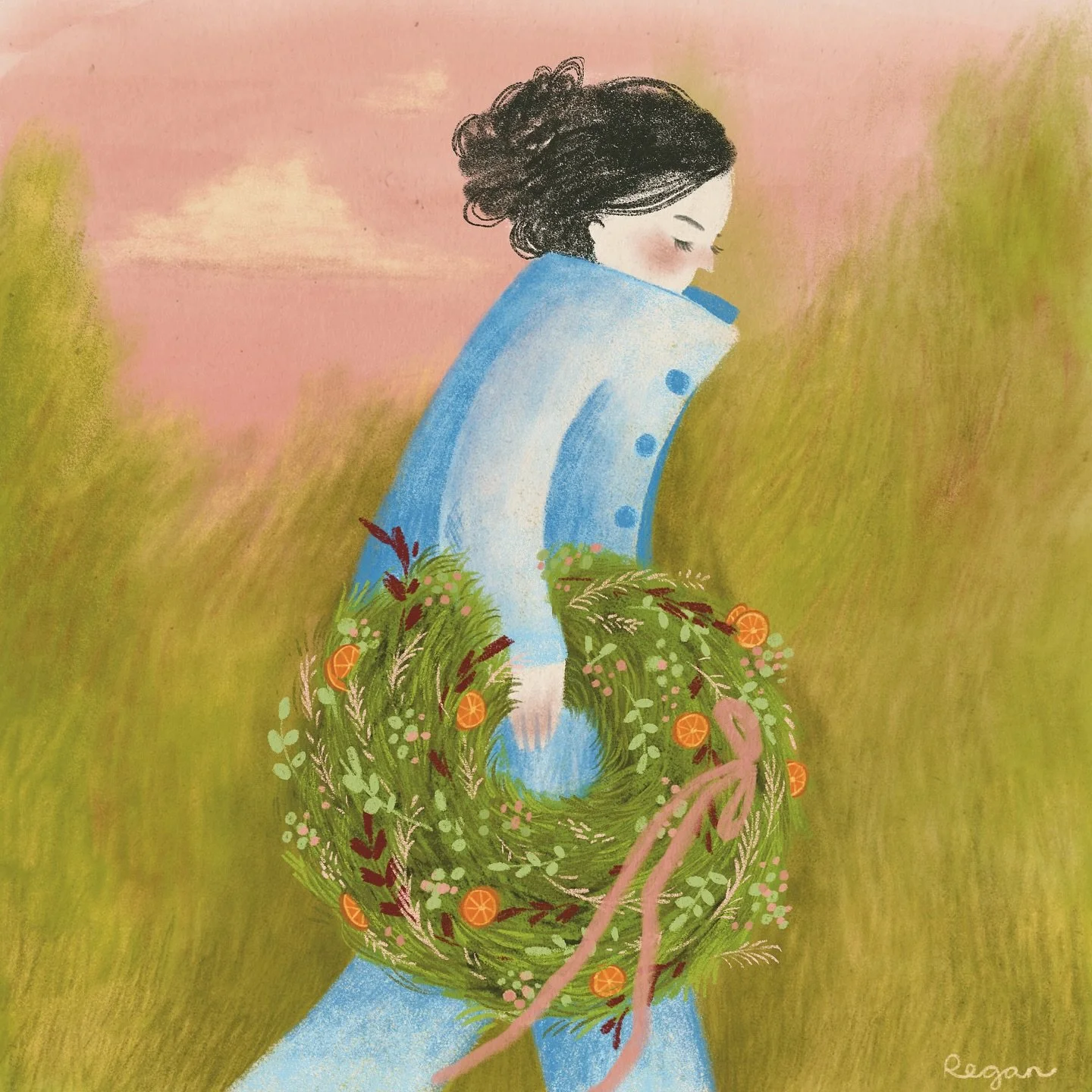 ✨ Cozy Advent Challenge ✨ 

Slowing down a bit and getting cozy with this cute December challenge, hosted by some incredible fellow illustrators. Week 1 prompts are &ldquo;Christmas Wreath&rdquo; and &ldquo;Pinecone&rdquo;. #cozyadventchallenge